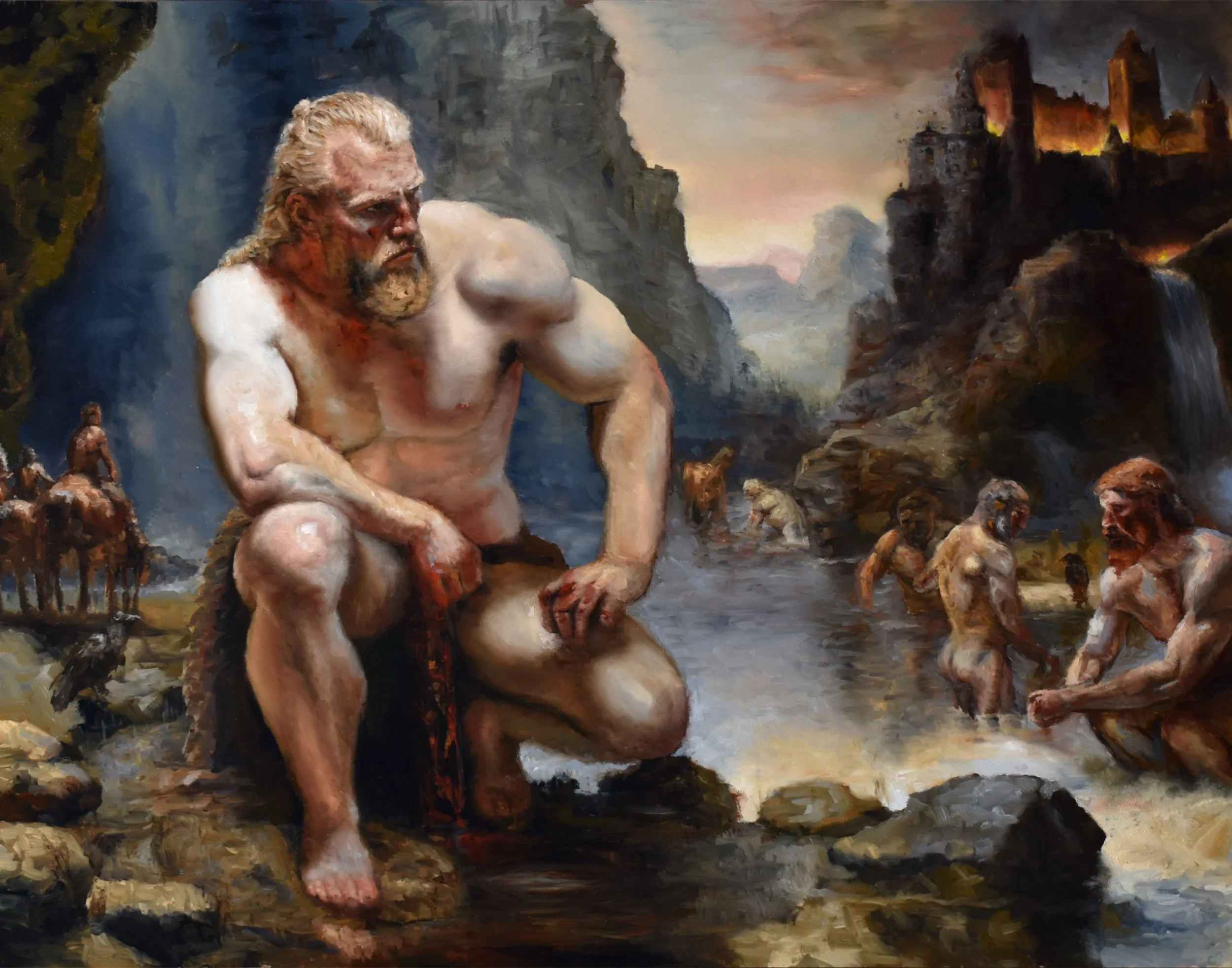 Castle Geirrod print on paper