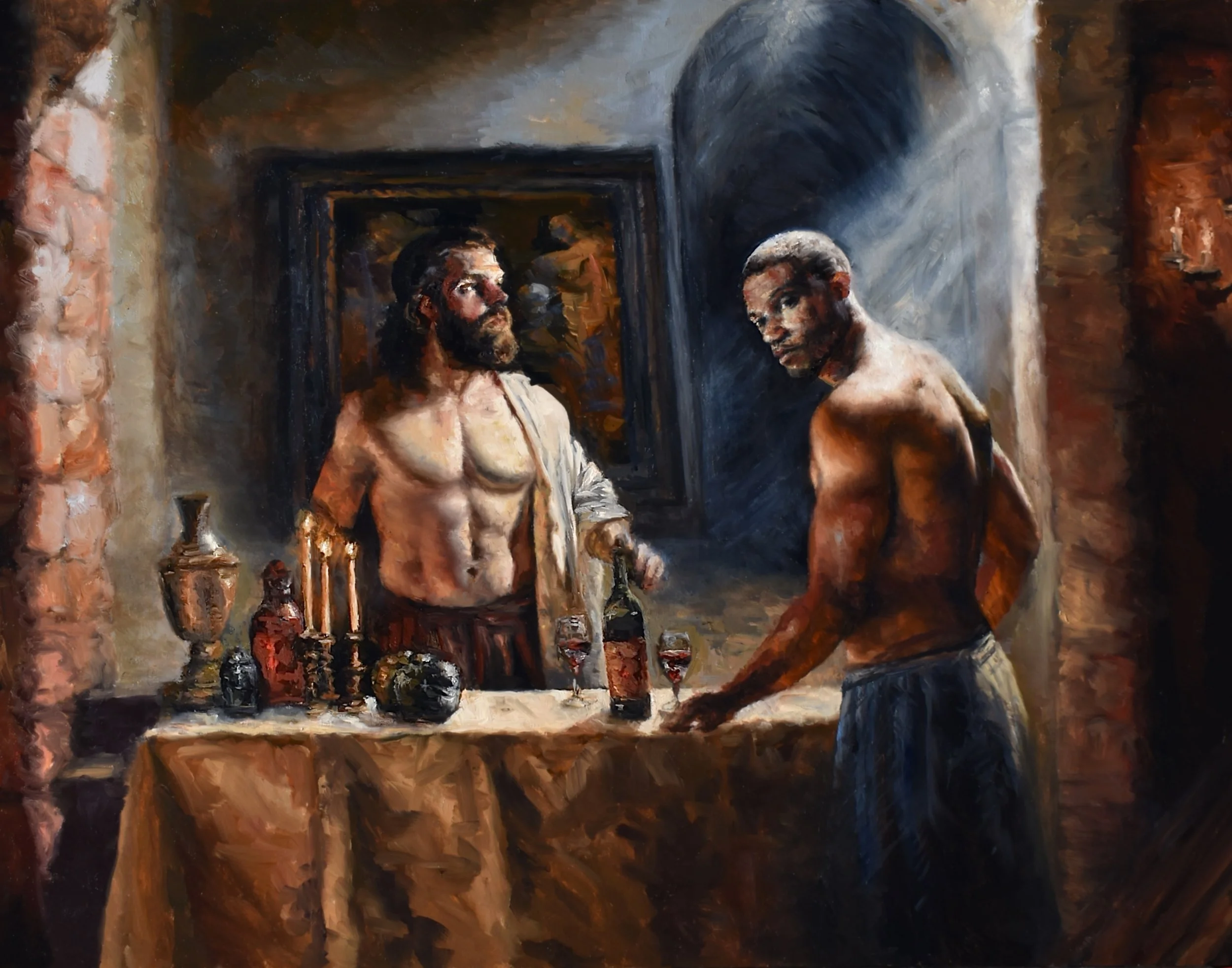 Toast to Fallen Friends print on paper