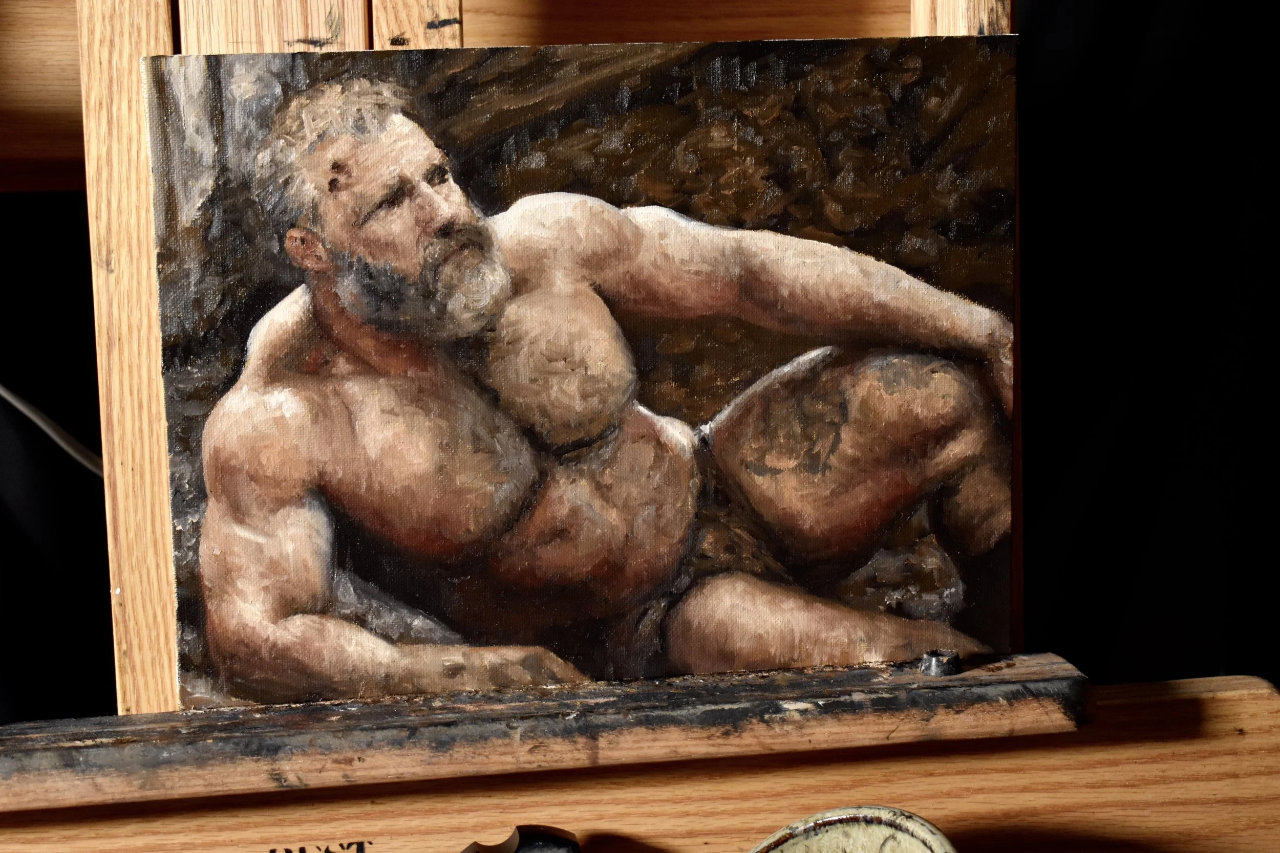“Muddy Man” 9x12