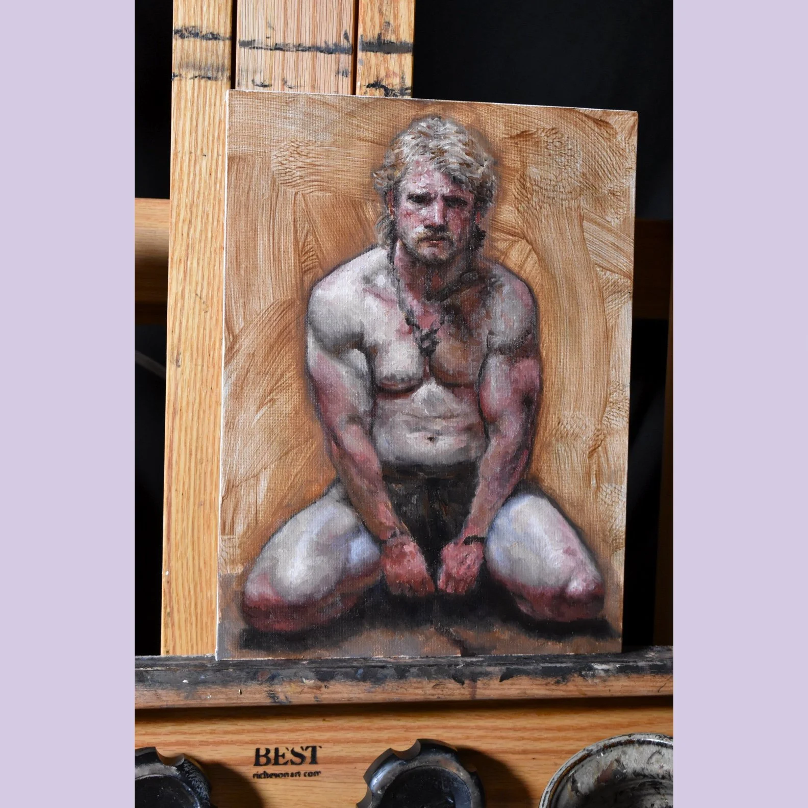 “Kneel” 9x12