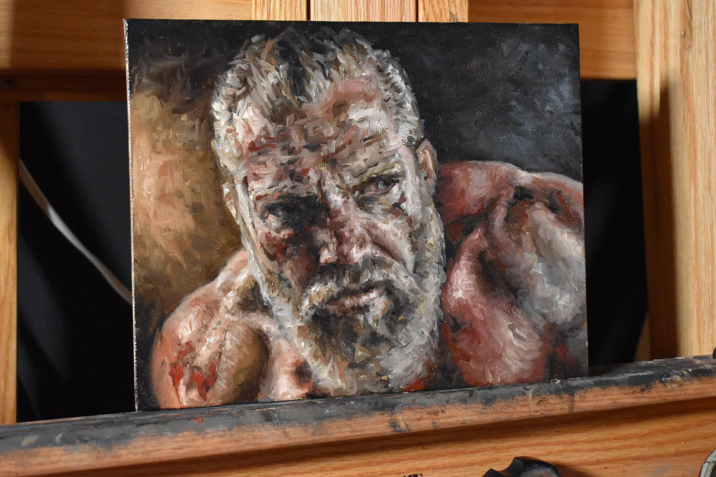 “Boxing Man” 8x10