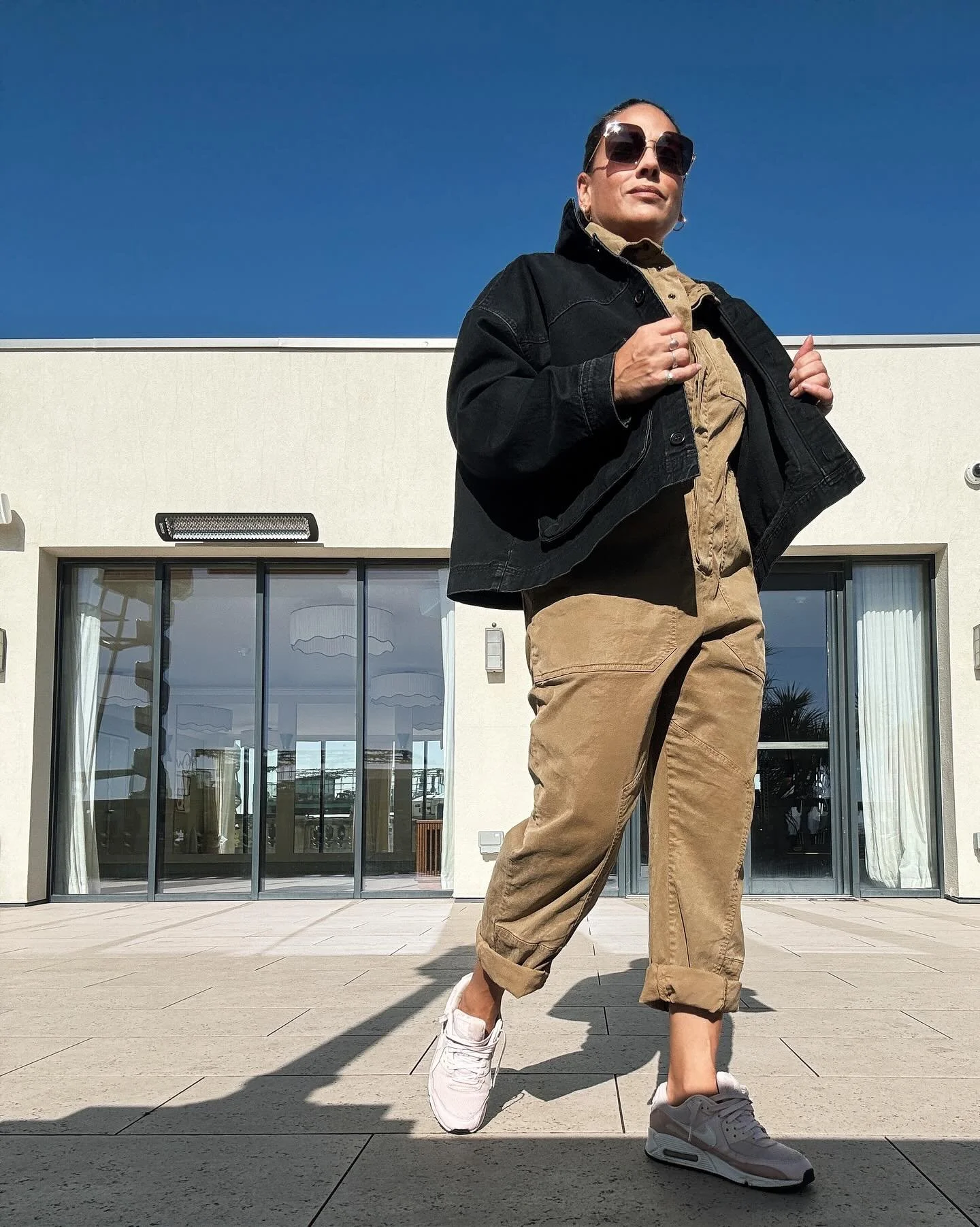 🤍 EFFORTLESS  COMFORT BEYOND BELIEF

Head to toe in @_beyond_nine today!

Tbh I hadn&rsquo;t even noticed until someone asked me where I got my jumpsuit and where I got my jacket, answer is simple&hellip;

Beyond Nine.

If you have followed me for a