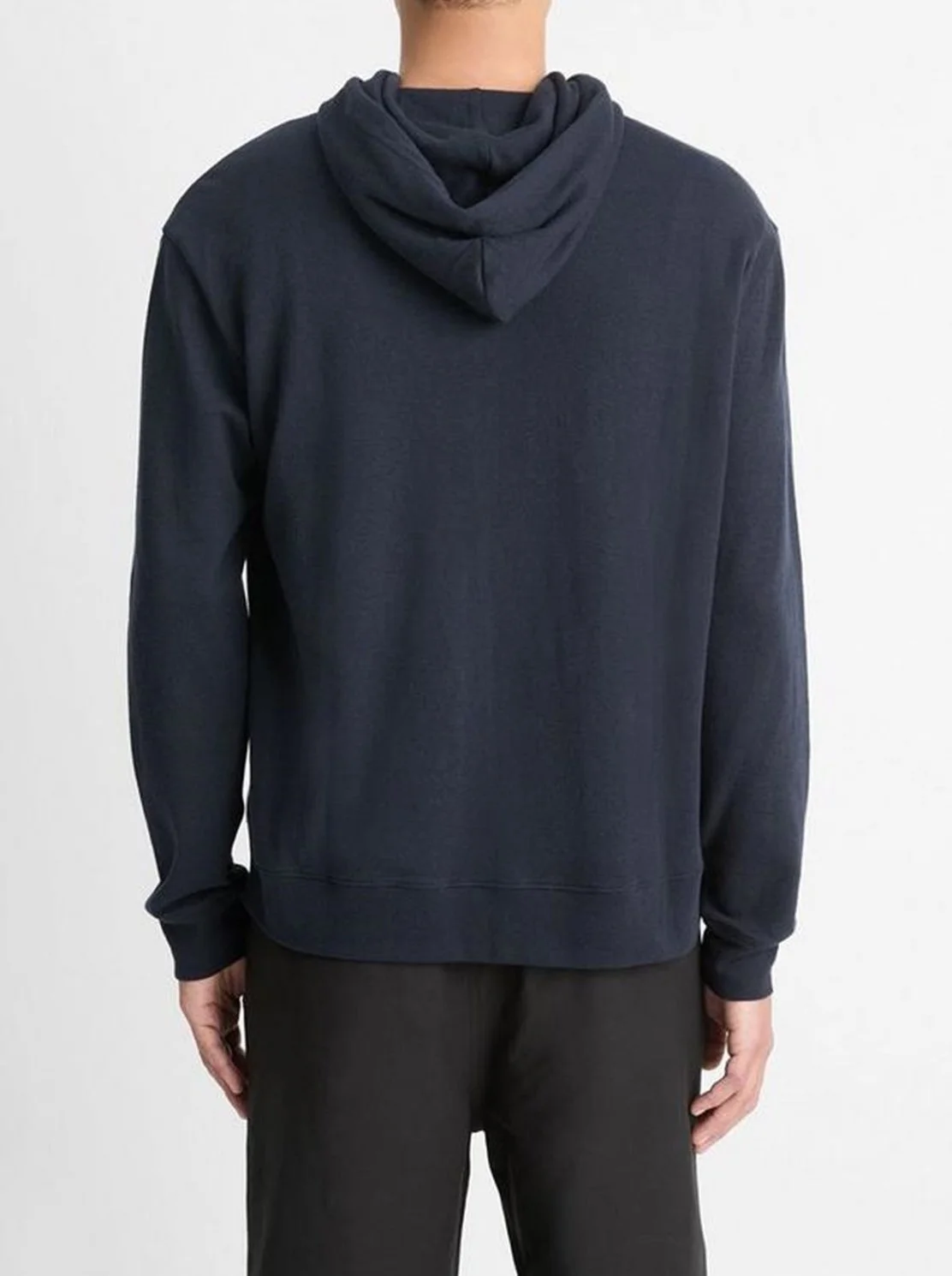 Double Face Pullover Hoodie in Coastal Blue $195