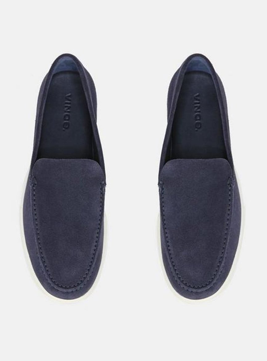 Sonoma Suede Slip On in Coastal Blue $195