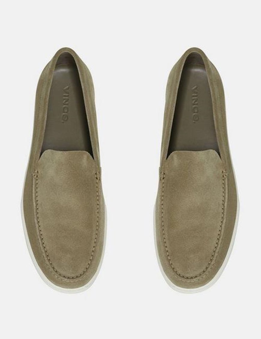 Sonoma Suede Slip On in Flint $195