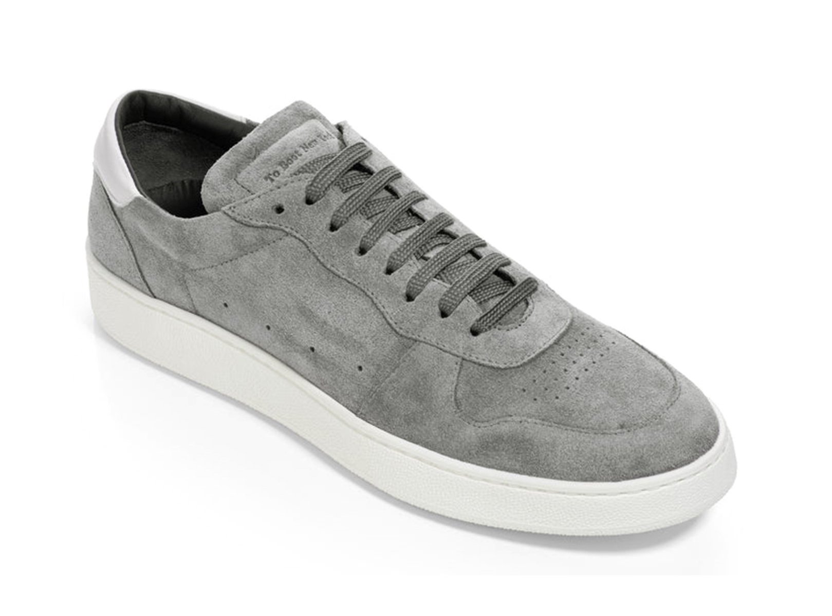 Middleton Light Weight Sneaker in Grey Suede $425