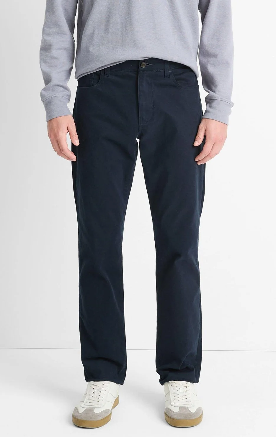 Dylan 5 Pocket Stretch Cotton Pant in Coastal Blue $198