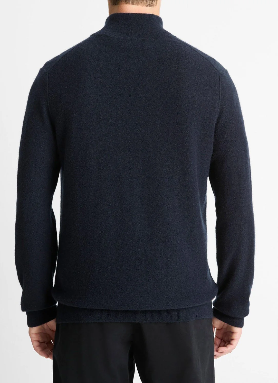 Plush Cashmere 1/4 Zip in Coastal Blue $548