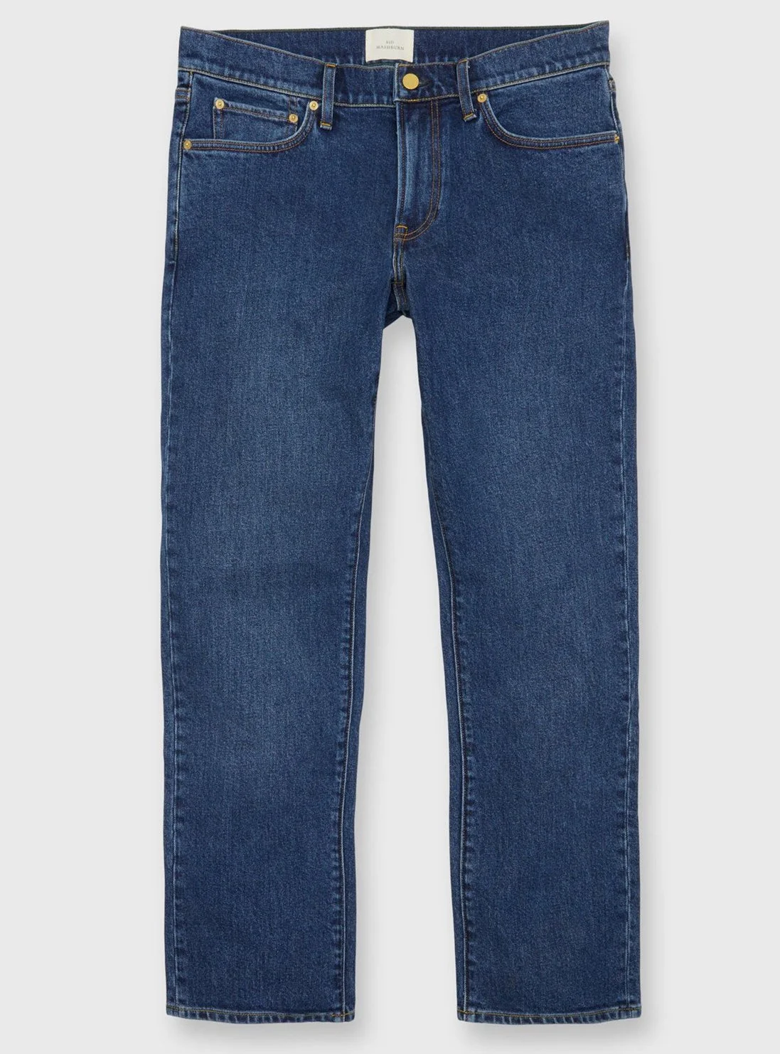 Clift Straight Leg Jean in Medium-Wash Stretch Denim $185