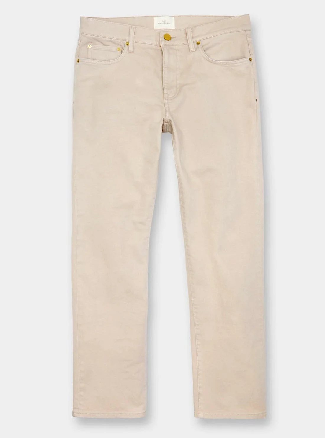 Clift Straight Leg Jean in Stone Stretch Denim $185