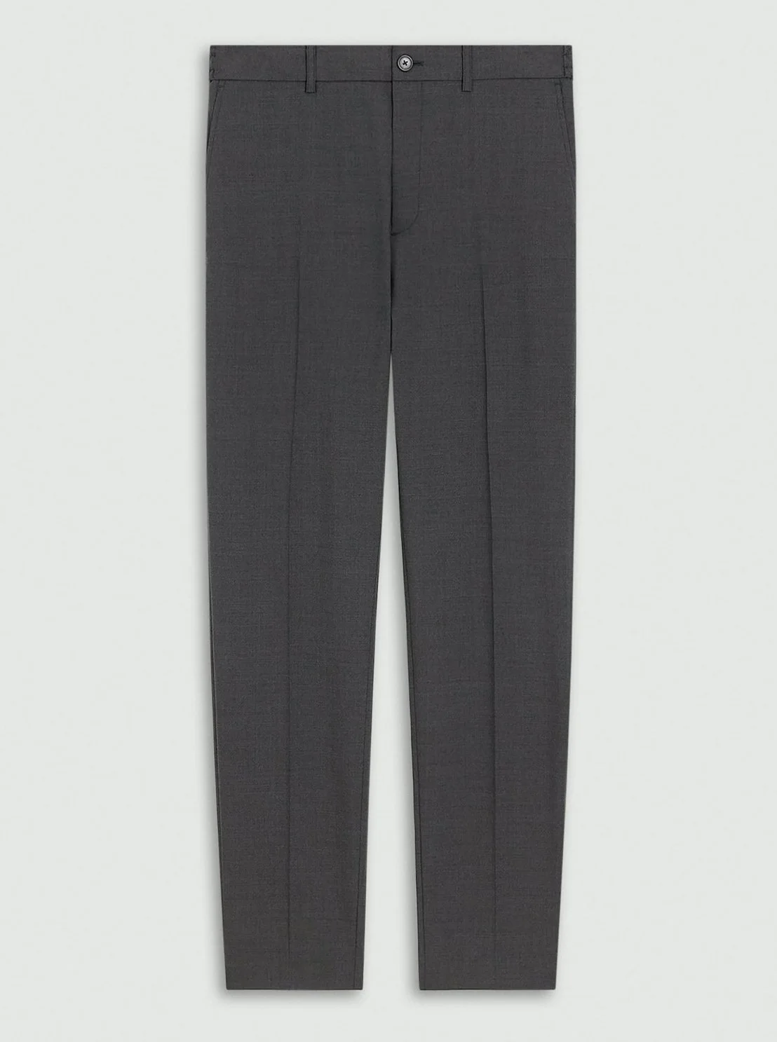 Curtis Travel Drawstring Pant in Motion Wool in Charcoal Melange $265