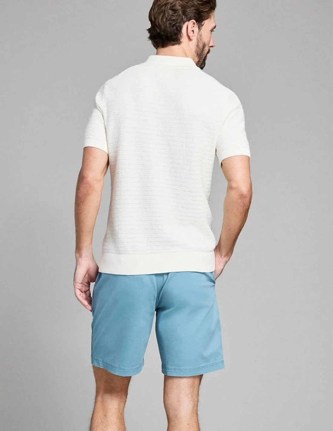 Lachlan Links Polo in White $198