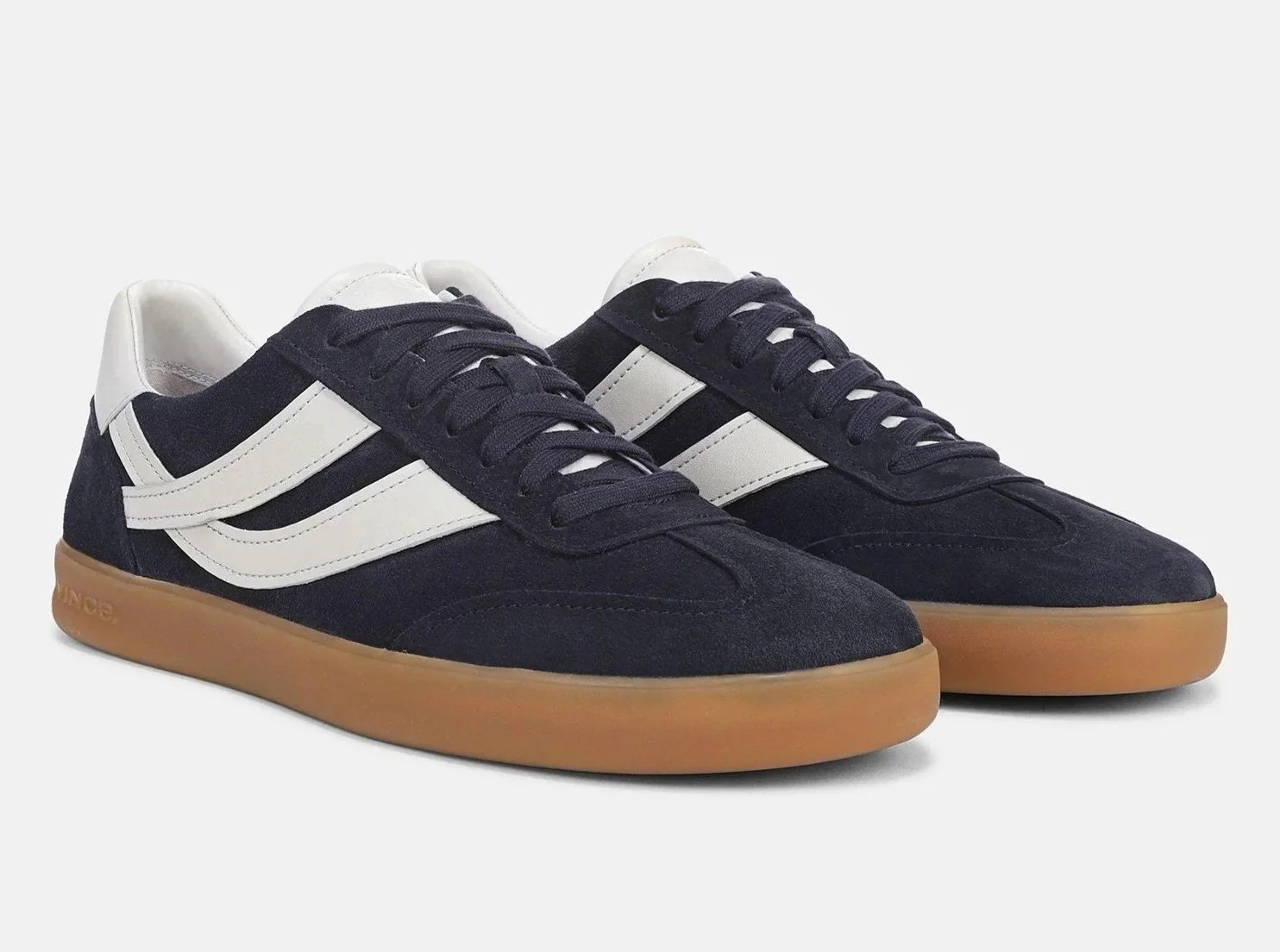 Oasis Suede & Leather Sneaker in Coastal Blue/Horchata $275