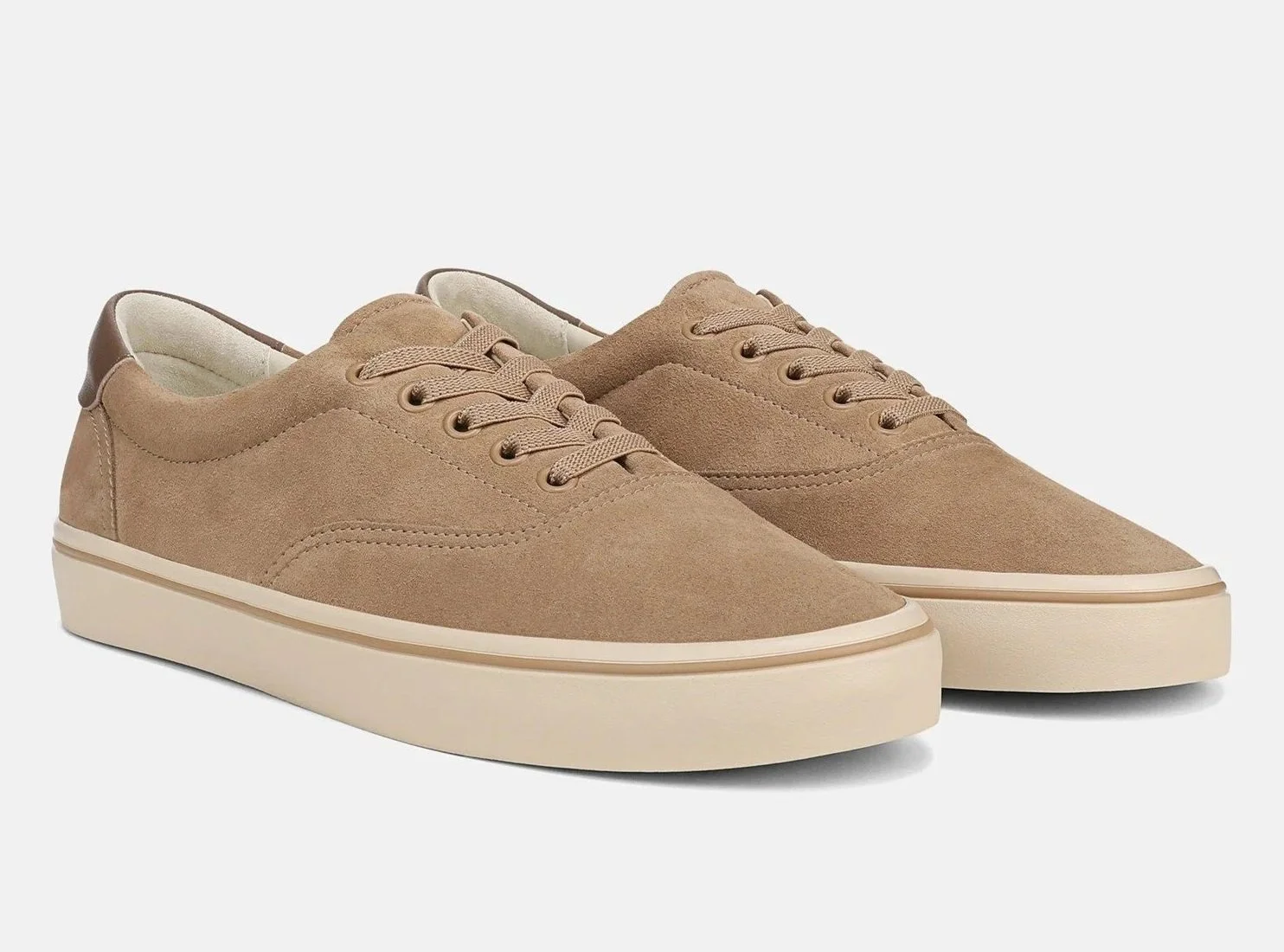 Seaside Suede Sneaker in New Camel $275