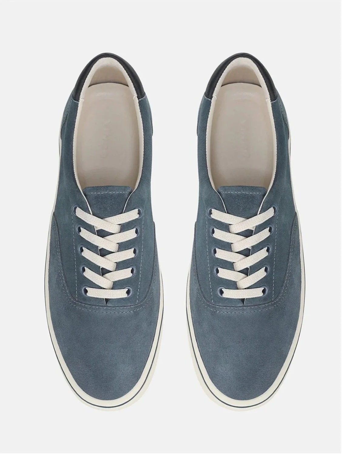 Seaside Suede Sneaker in Uniform Blue $275