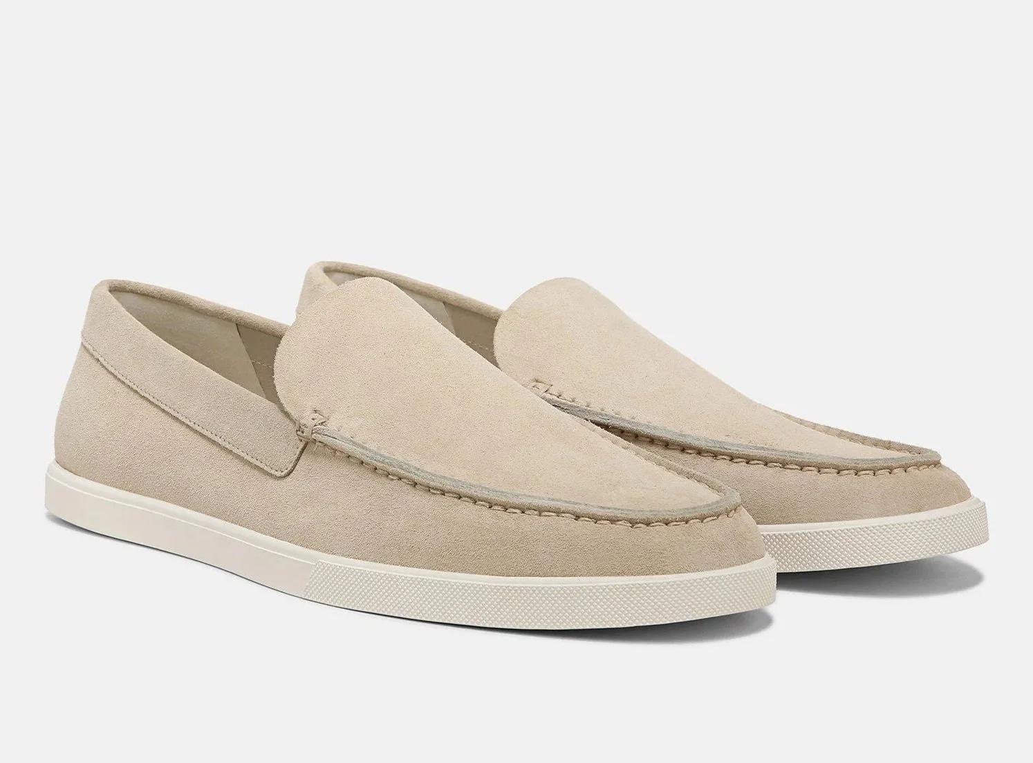 Sonoma Suede Loafer in Moonlight $225