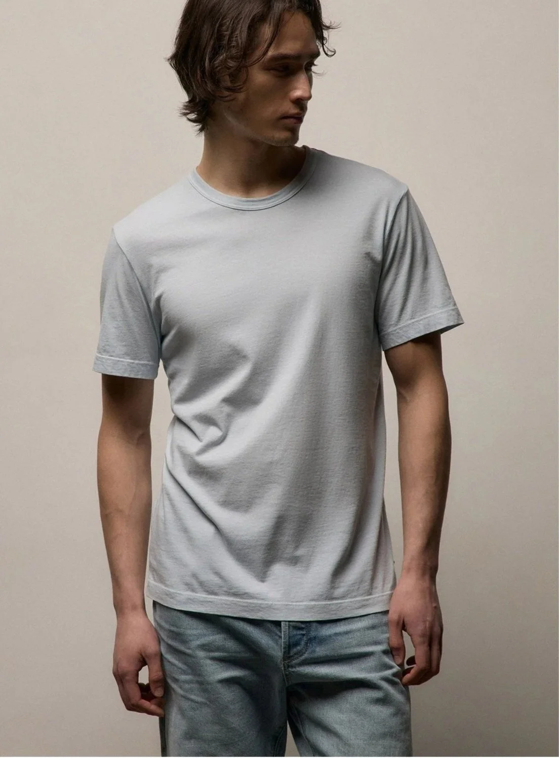 Short Sleeve Crew Neck in Memory $80