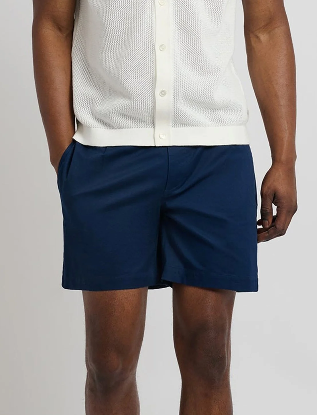 Charles 5" inseam Swimsuit in Deep Navy $130