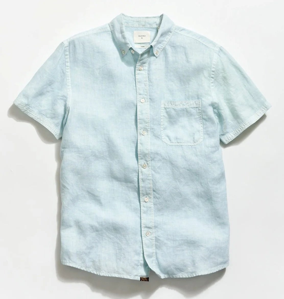 Linen Tuscumbia Button Down in Air Blue $178