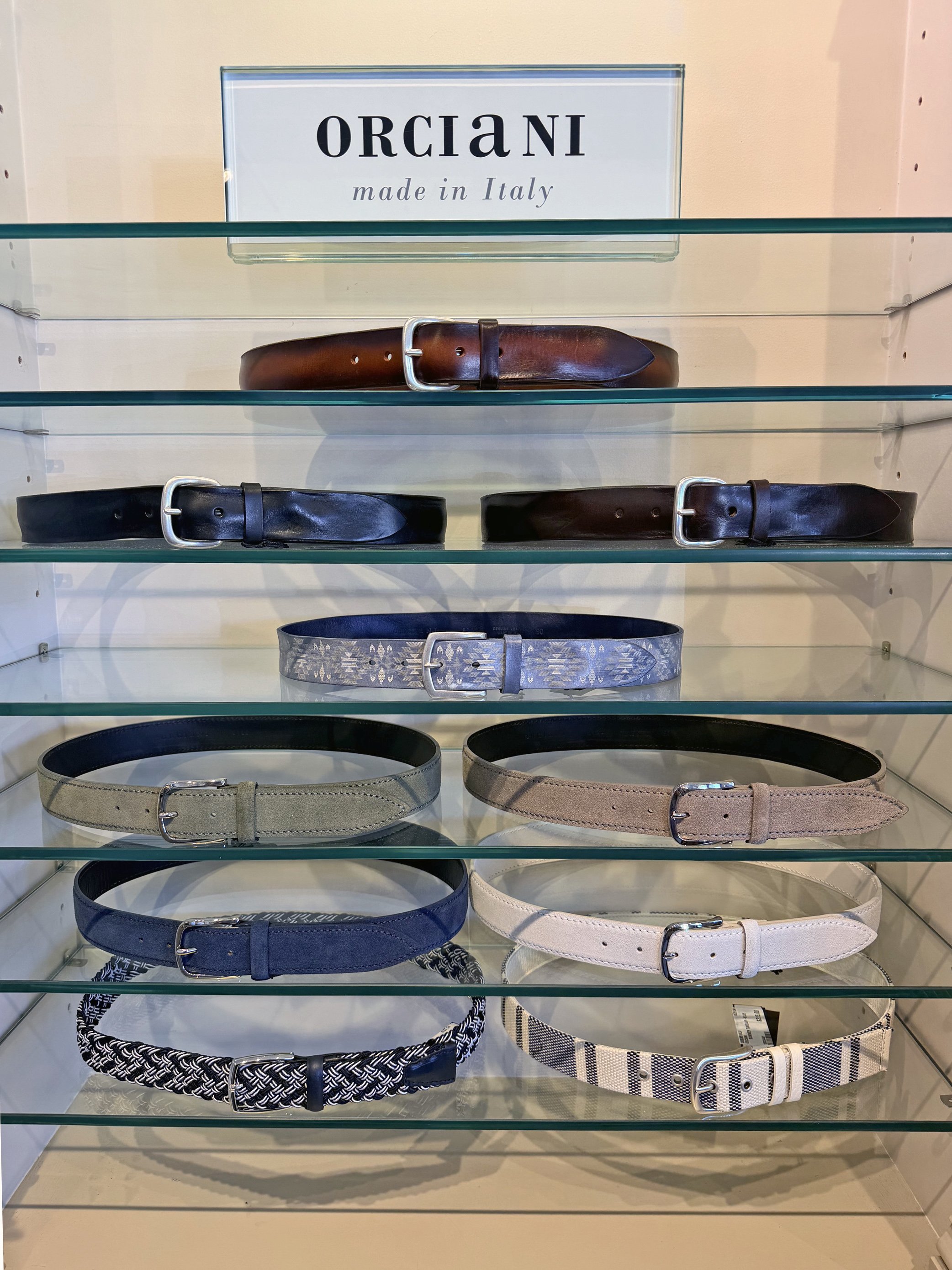 Handmade Italian Belts $205-240