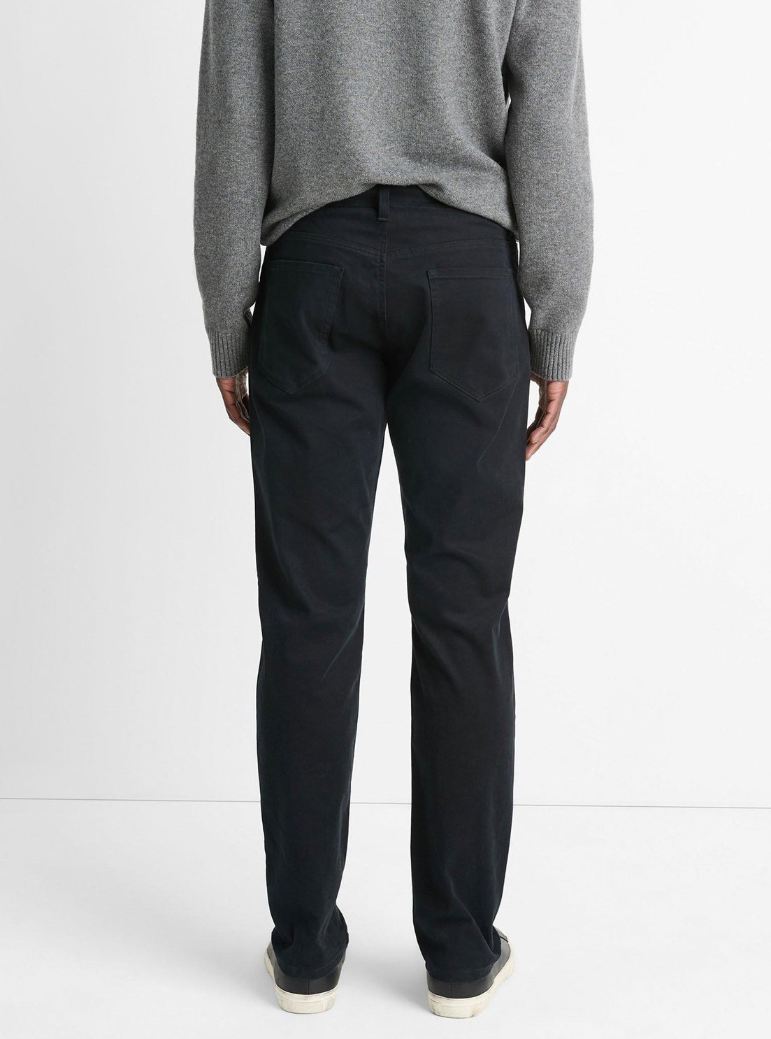 Dylan 5 Pocket Stretch-Cotton Pant in Black $198