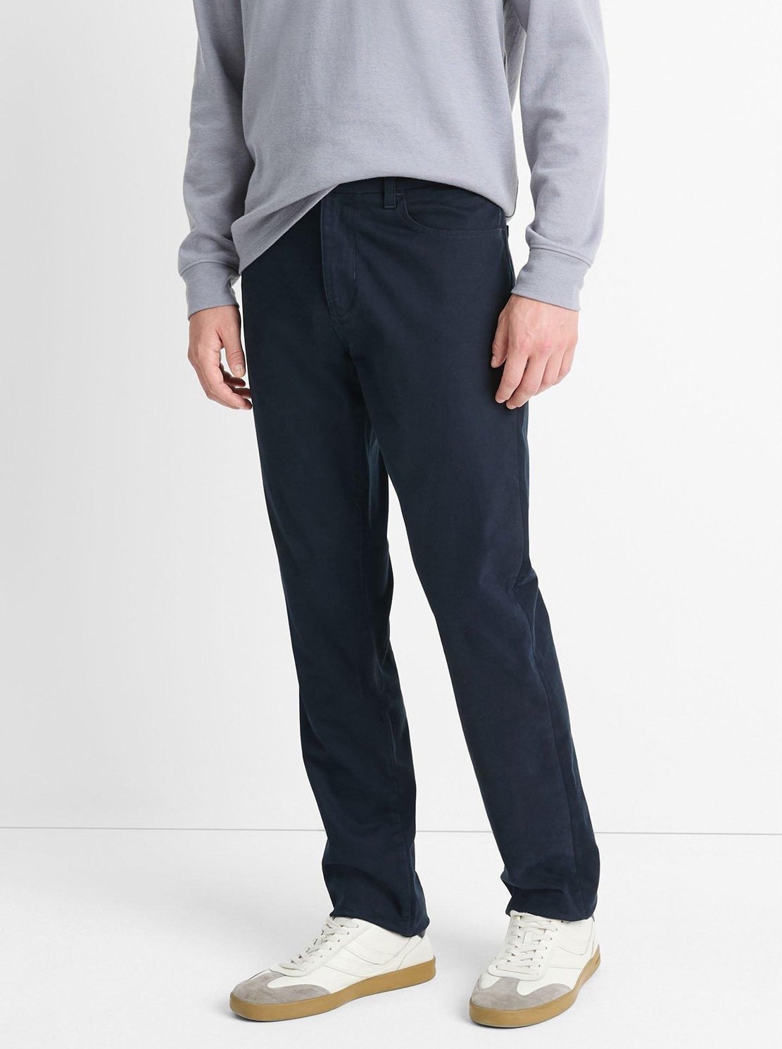 Dylan 5 Pocket Stretch-Cotton Pant in Coastal Blue $198