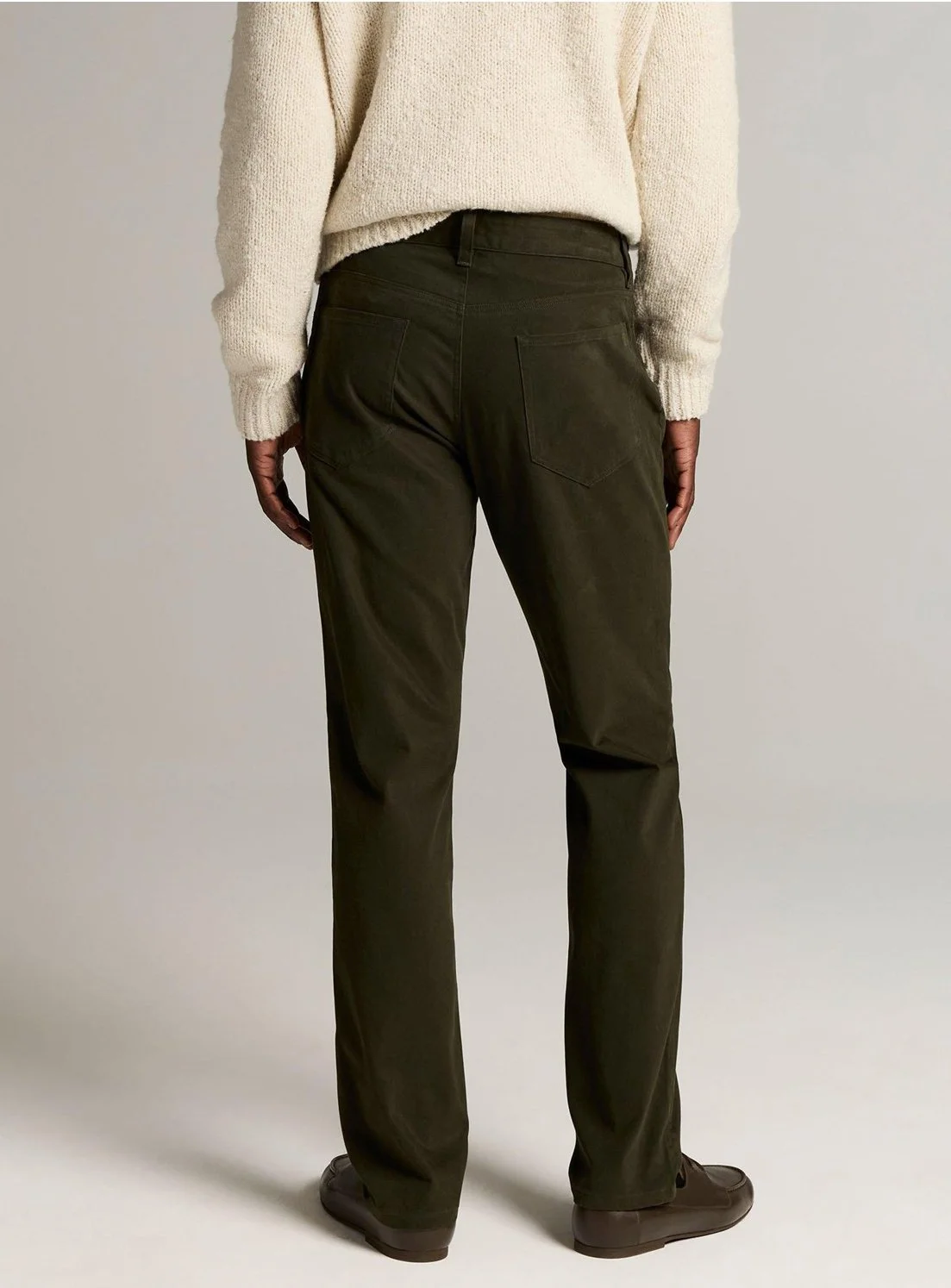 Dylan 5 Pocket Stretch-Cotton Pant in Midnight Garden Green $198