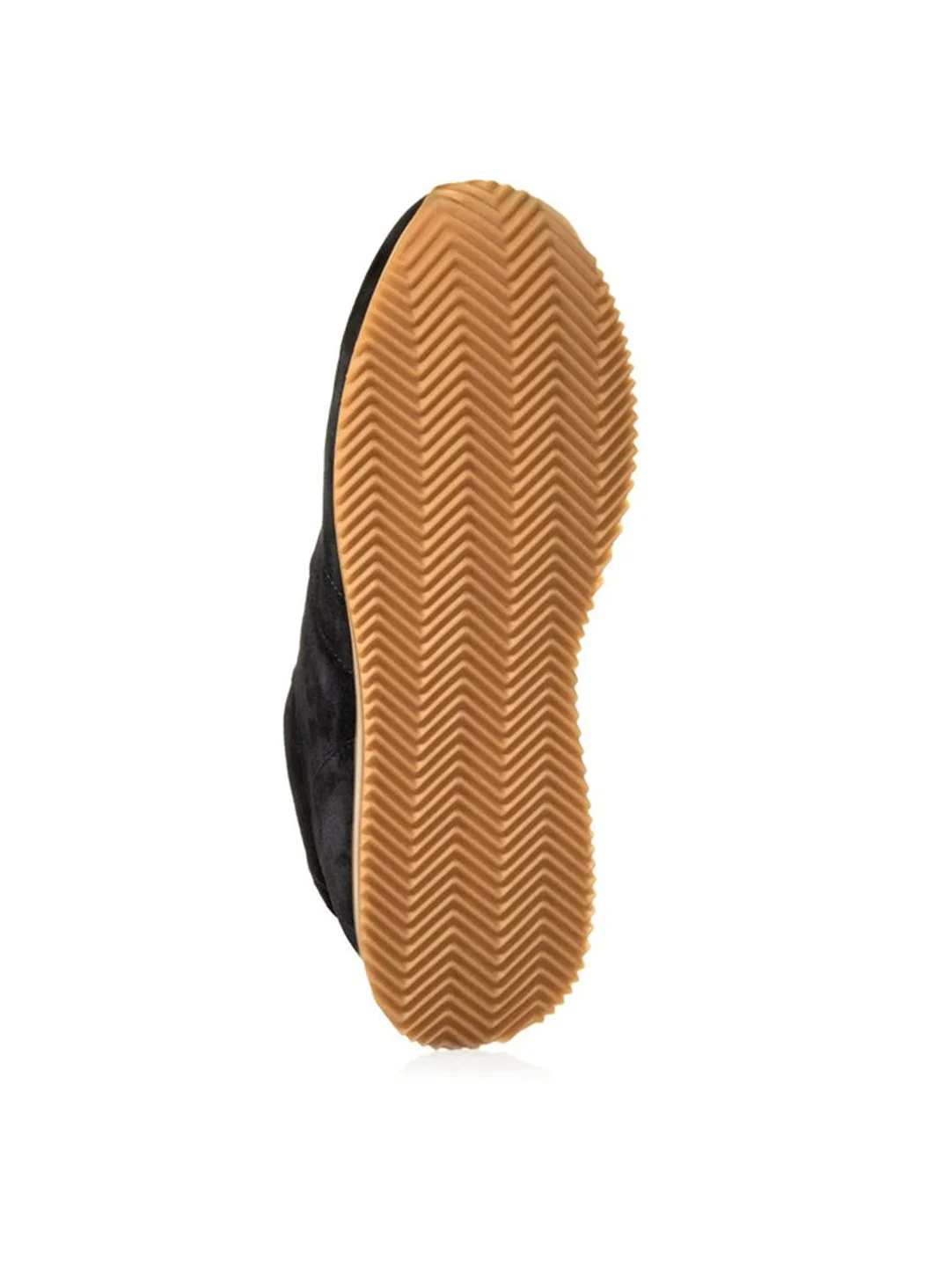 Fanning Suede Sneaker in Navy $450