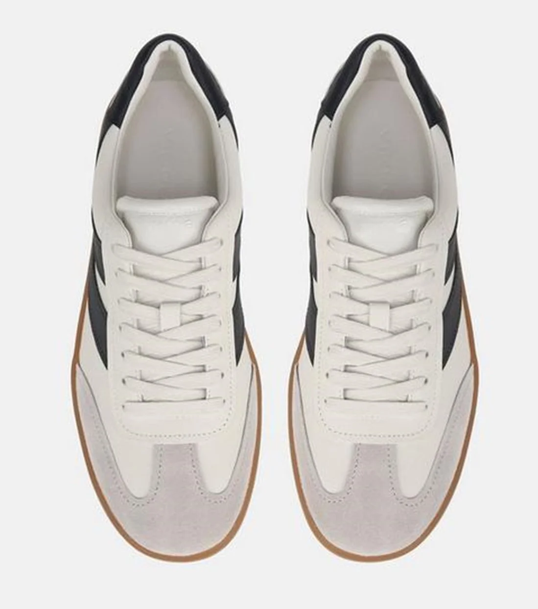 Oasis Leather & Suede Sneaker in White Foam $275