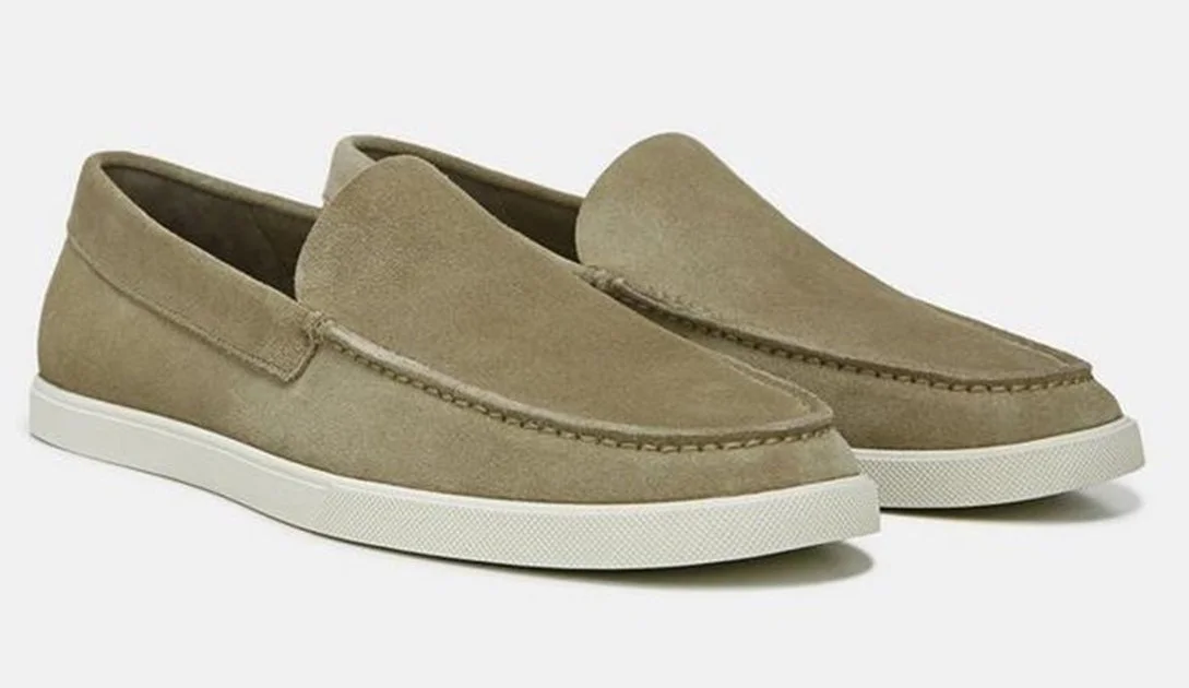 Sonoma Suede Loafer in Flint $225
