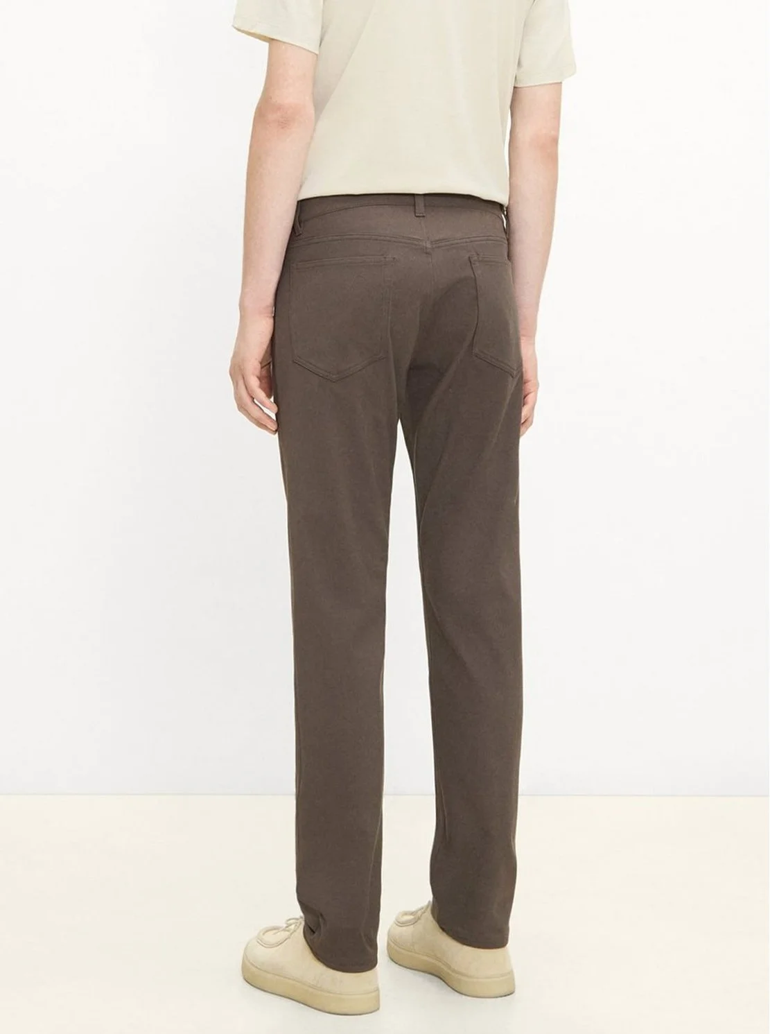 Raffi 5-Pocket Pant in Neoteric Twill in Classic Brown $195