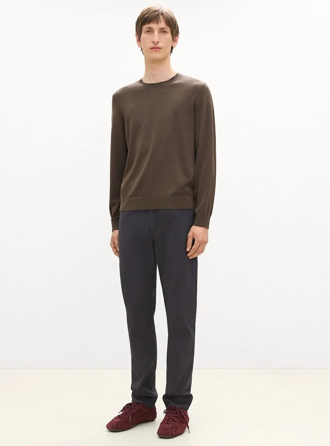 Raffi 5-Pocket Pant in Neoteric Twill in Phantom Grey $195