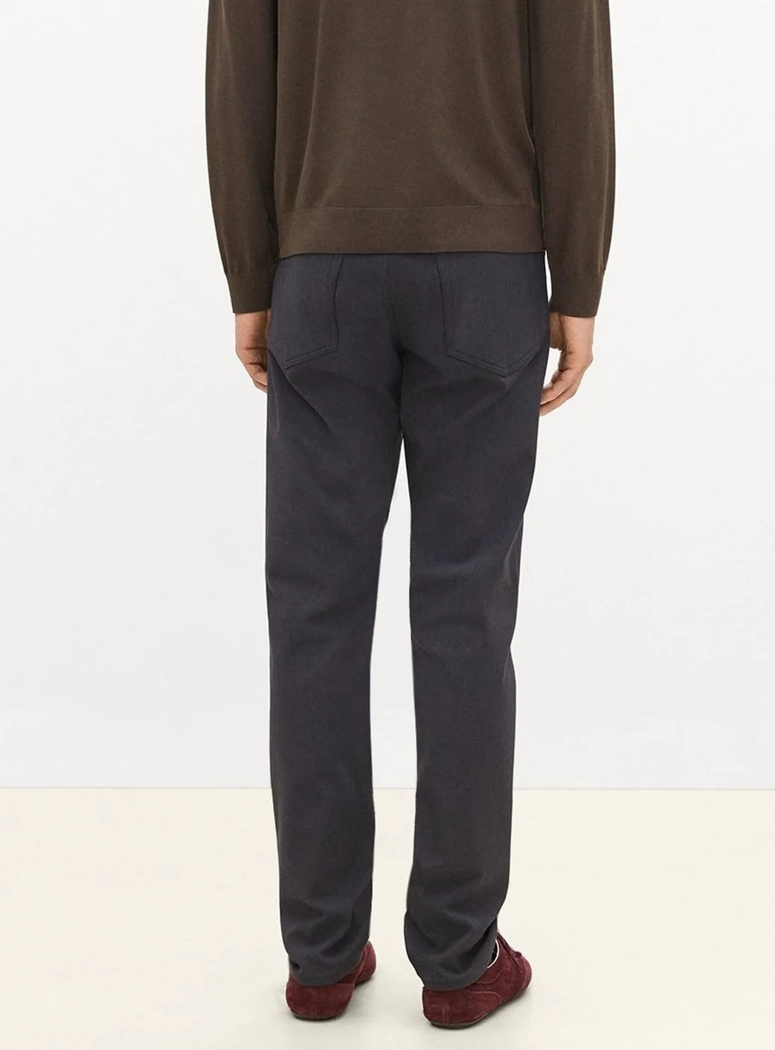 Raffi 5-Pocket Pant in Neoteric Twill in Phantom Grey $195