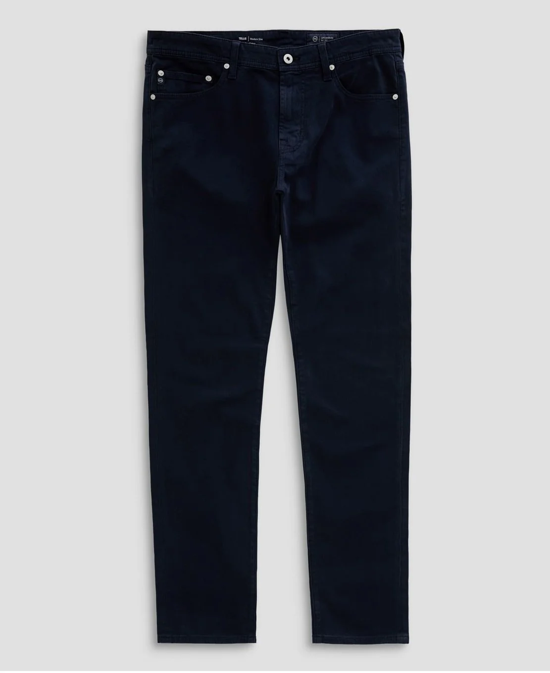 Tellis Pant in Italian Sueded Stretch Sateen in the Cobalt Club Wash $210