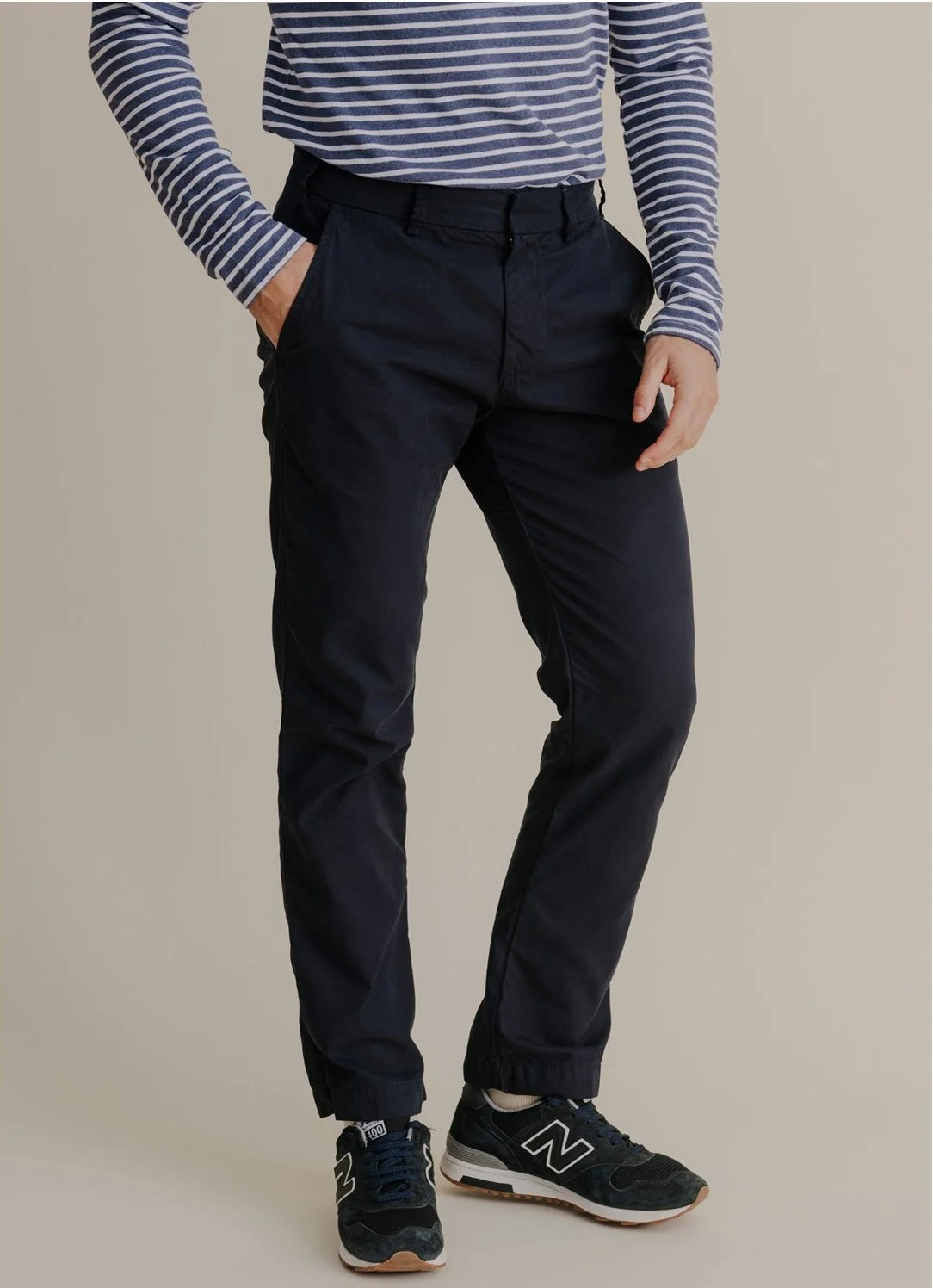 Twill Original Chino in Navy $180