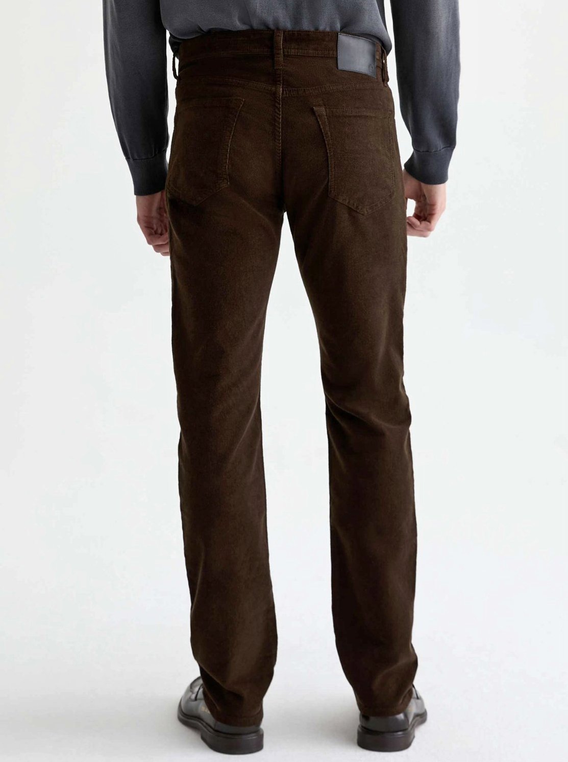 Tellis Stretch Cord in the Dirty Olive Wash (Dark Olive Green) $235