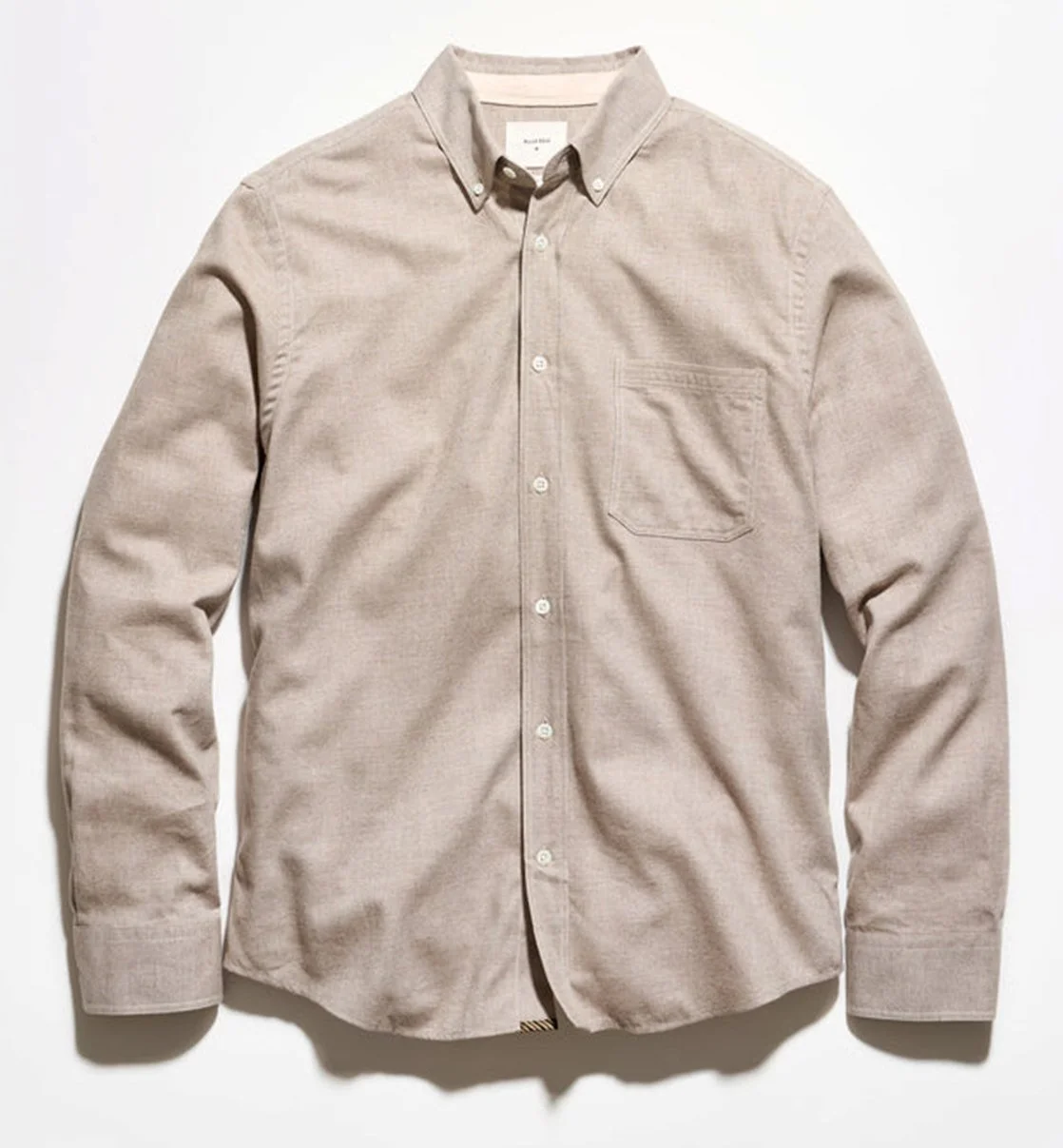 Tuscumbia Soft Cotton Classic Shirt in Tan $228