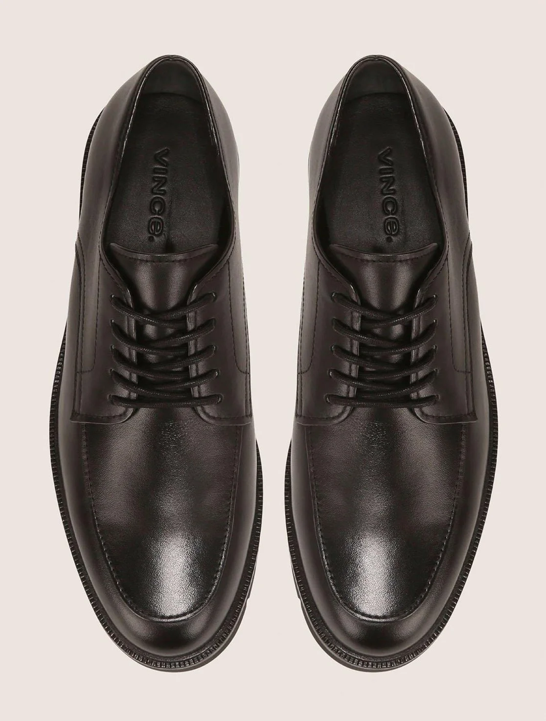 Kylan Leather Lace up in Black $298