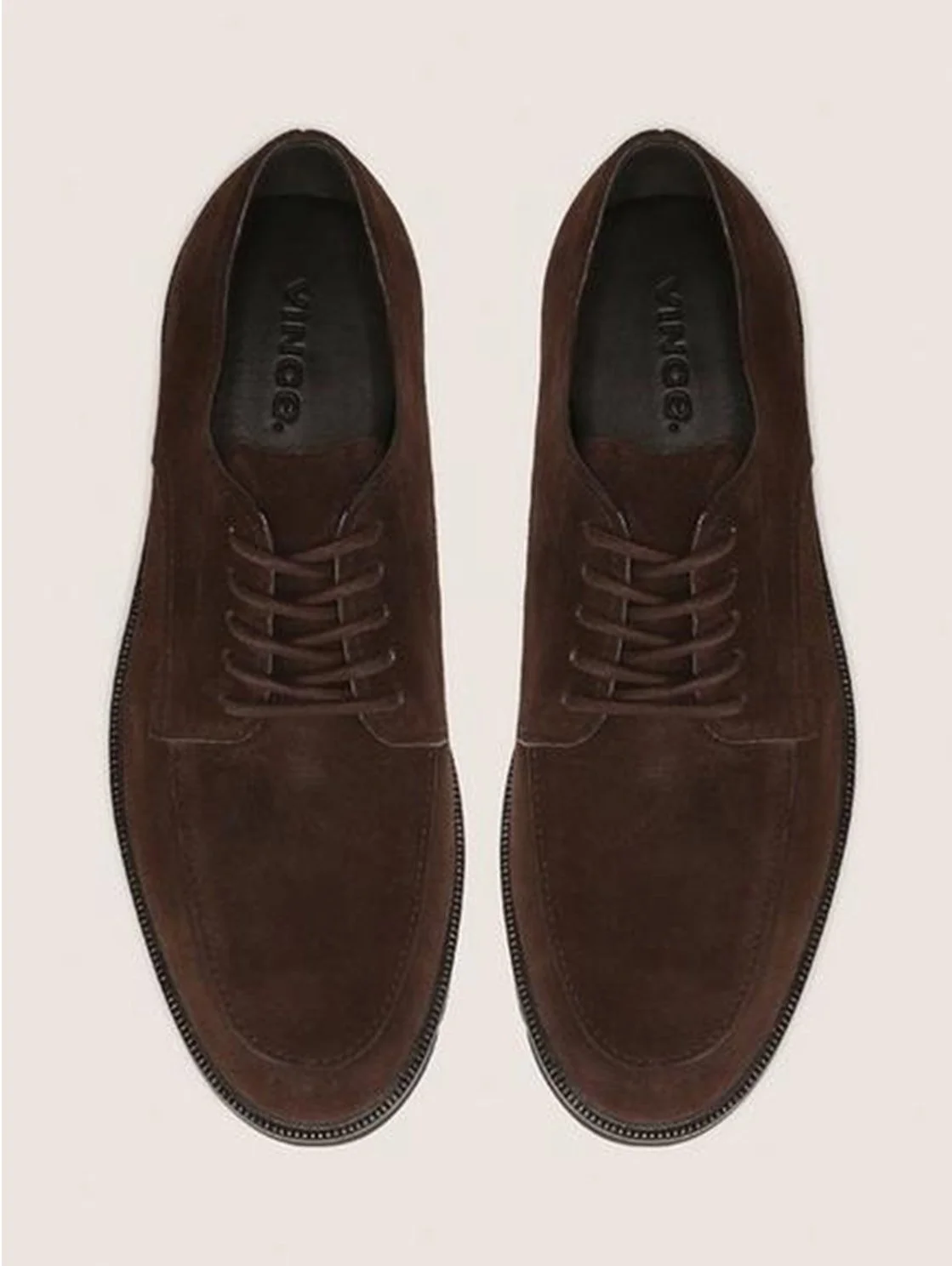 Kylan Suede Lace up in Cocoa Brown $298