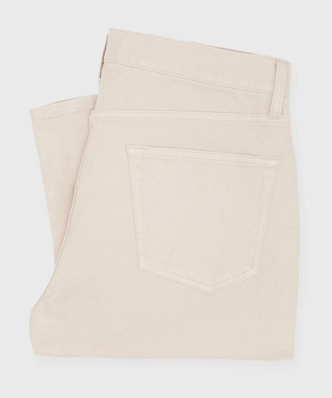 Clift Garment-Dyed Stretch Denim Jean in Stone $185