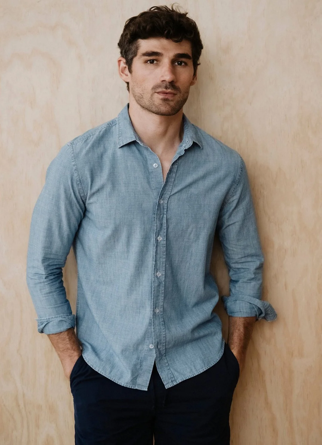 Light Weight Chambray Shirt $195