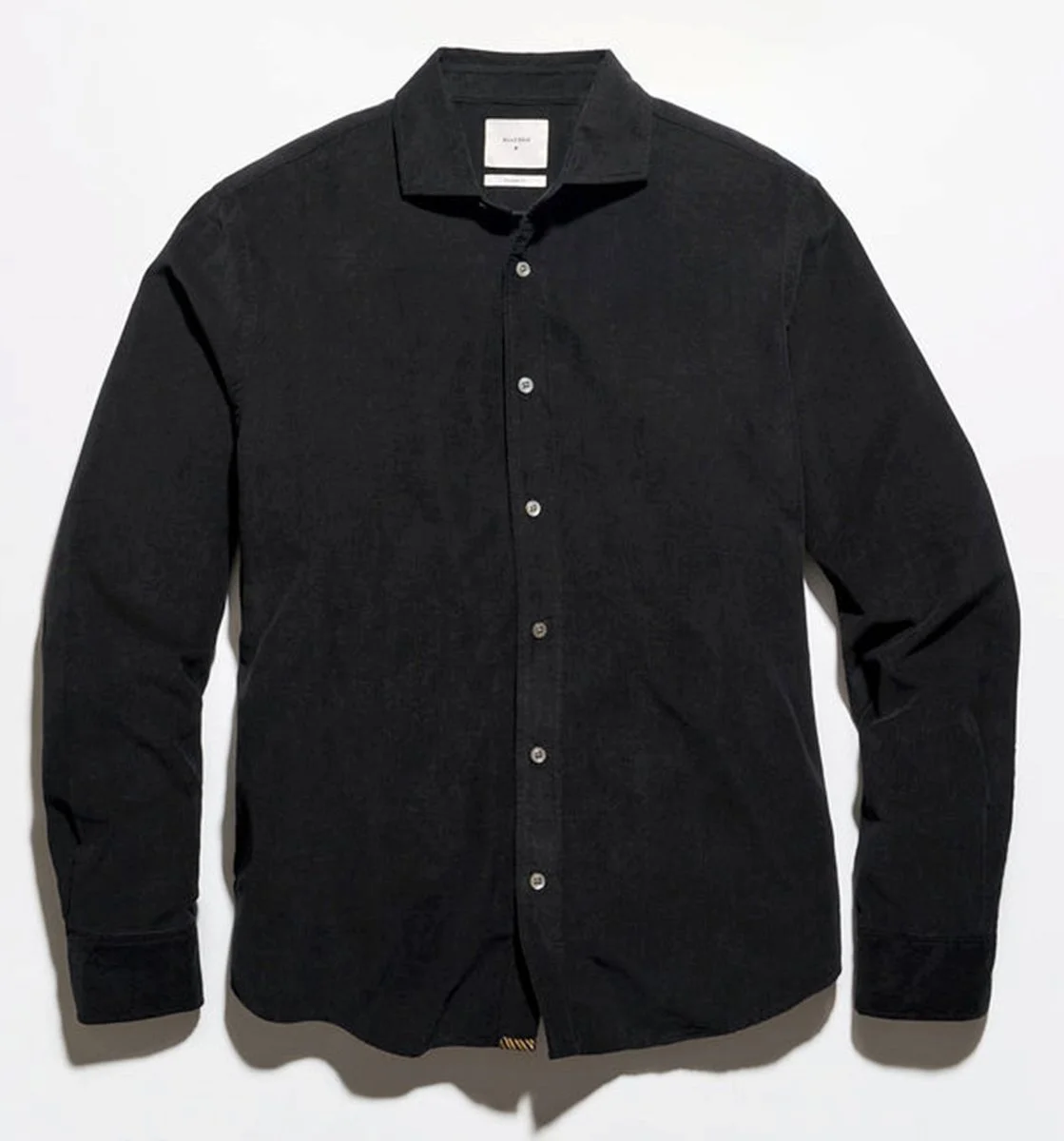 Featherweight Corduroy Cedar Shirt in Black $228