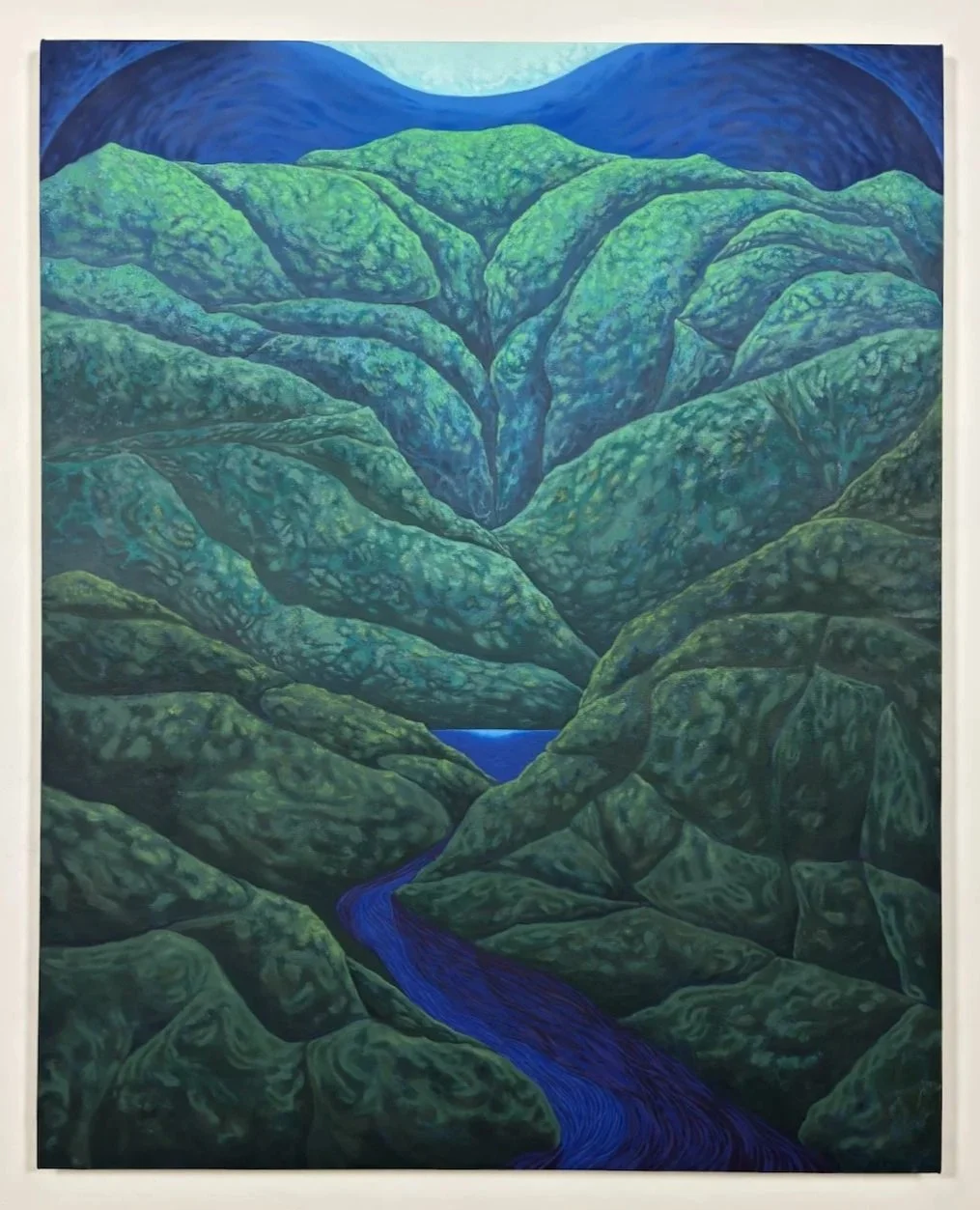 The Shinglekill. Round Top, NY. 2026
 

 oil on canvas. 50" x 62"