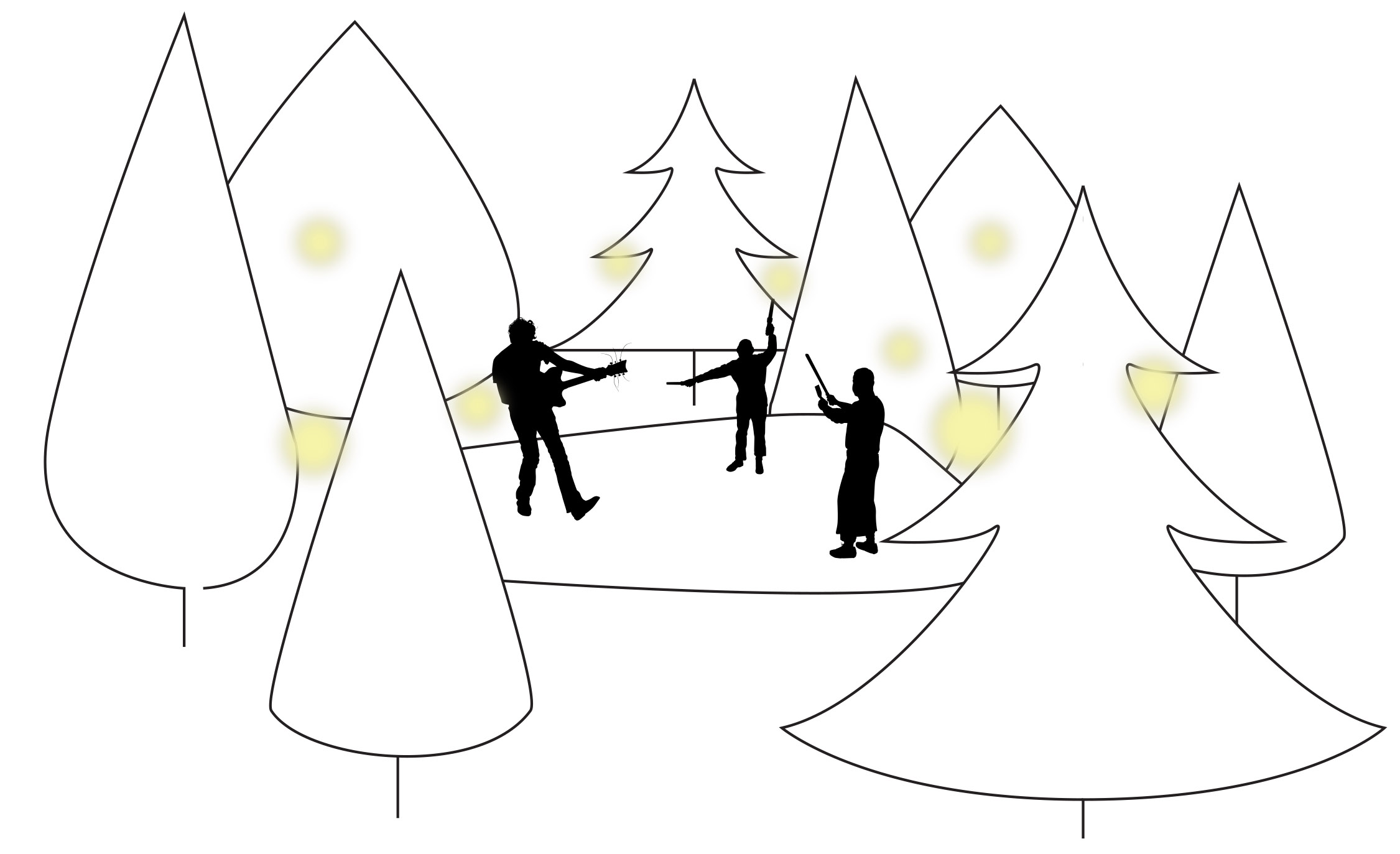 Woodland stage - concerts in the woods .jpg