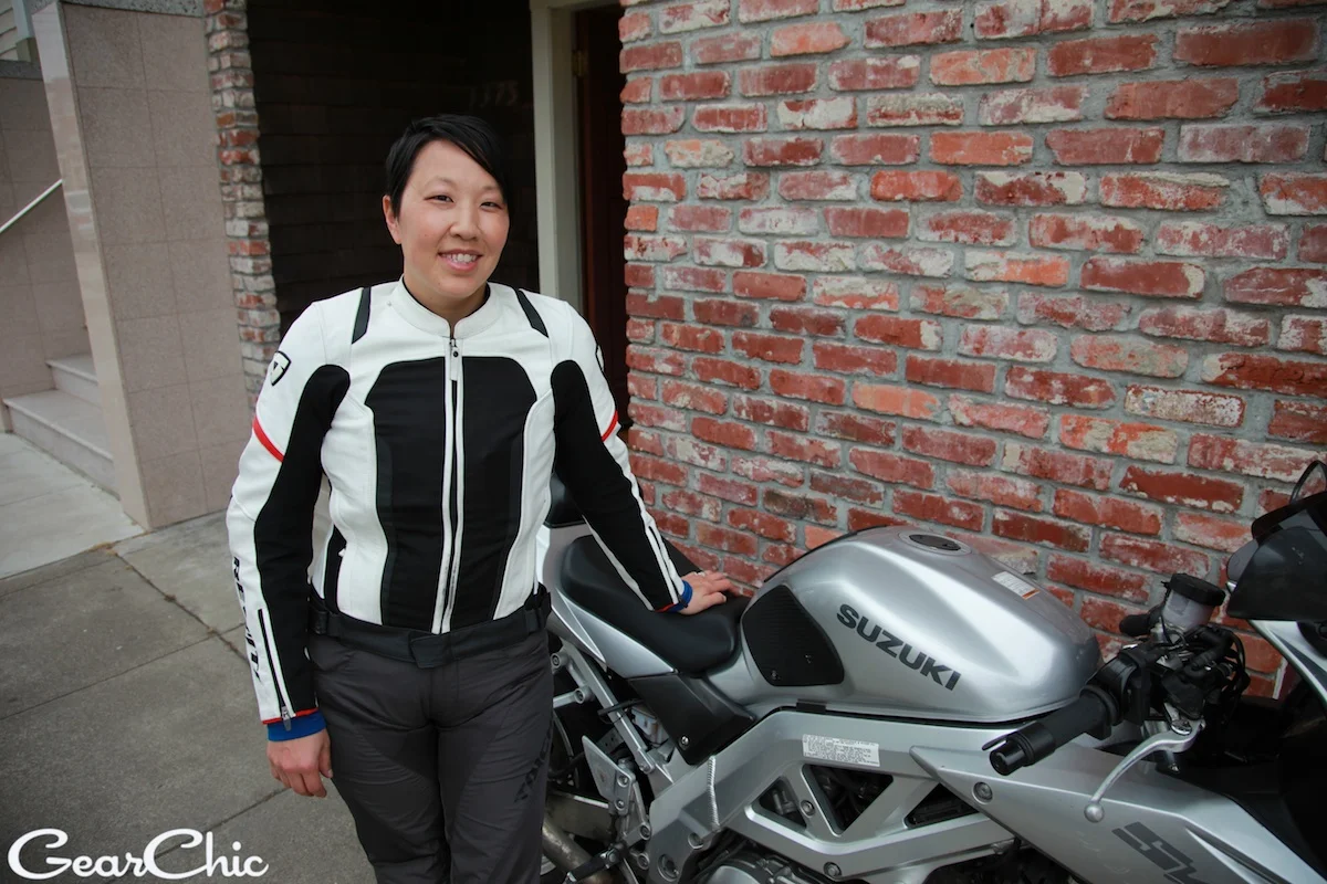 Women's Leather Motorcycle Jackets in White