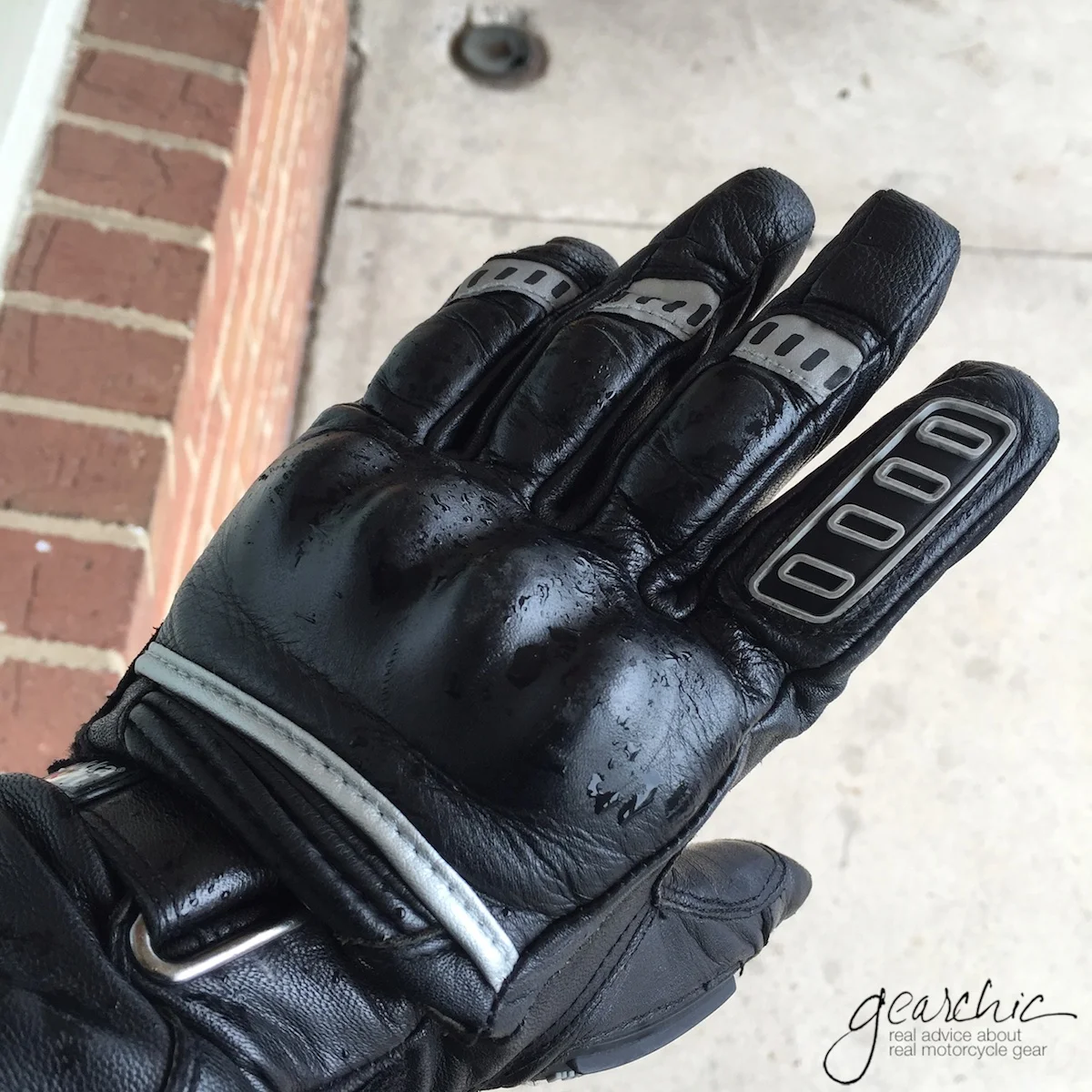 After a nice wet ride while in Virginia