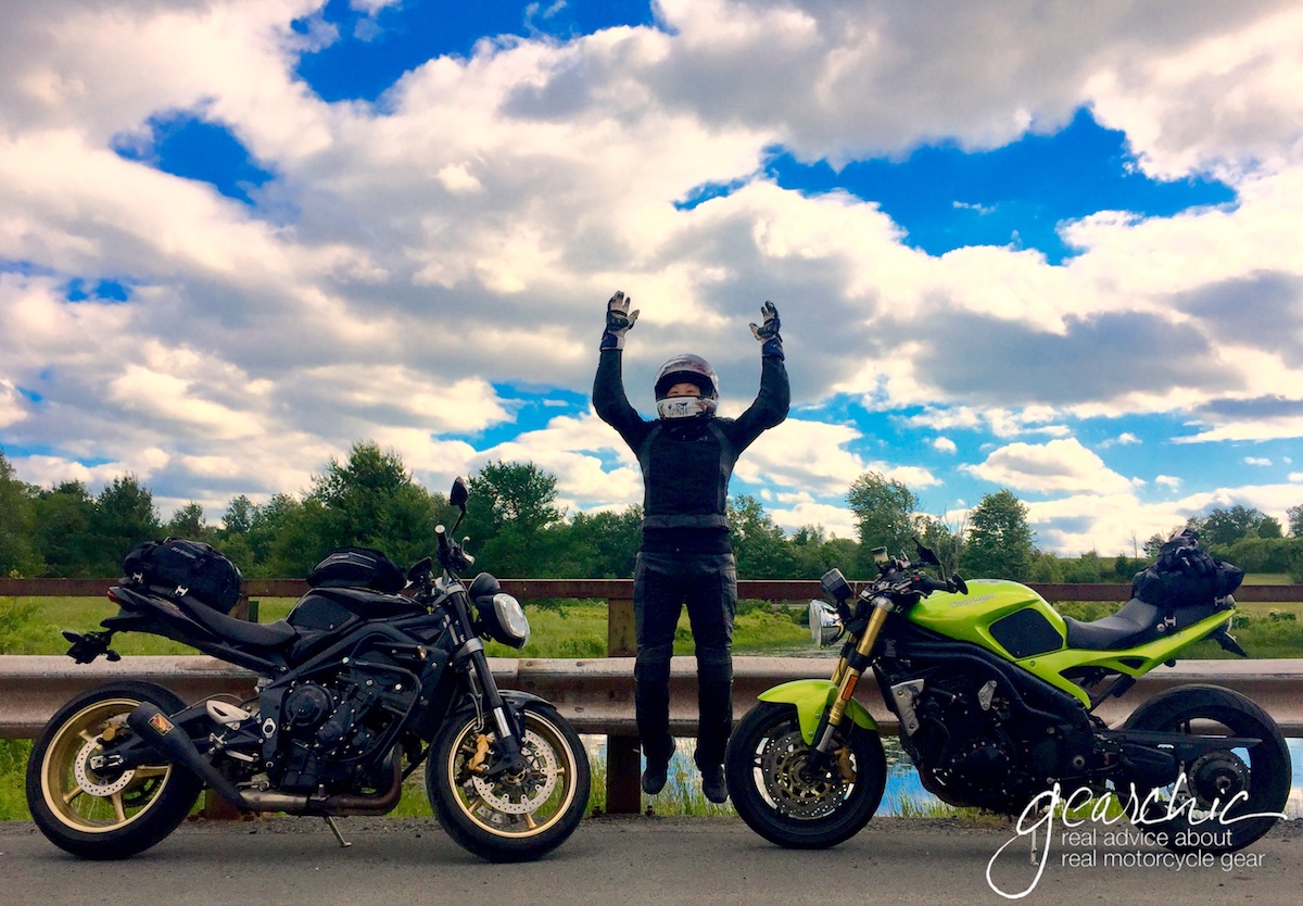 Quick photo opp on a little bridge in Matamoras, PA