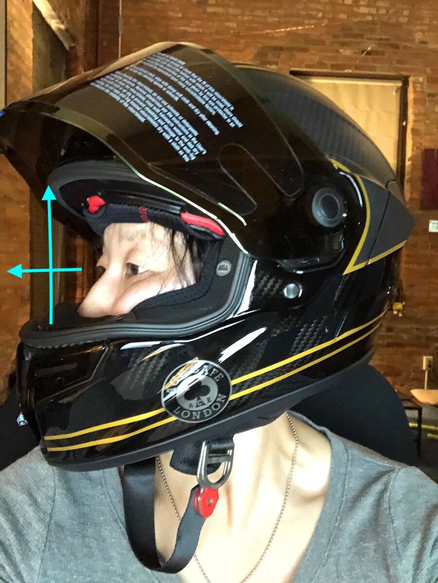 MSRP $734 Bell Race Star (Long Oval, Race Fit). Me breaking in my Bell last year in my living room.