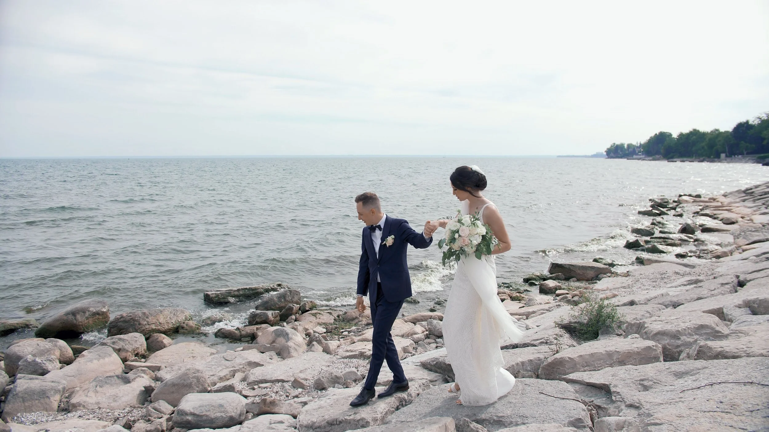 Anica and Patrick's Words of Love at Millennium Gardens in Brampton, Ontario