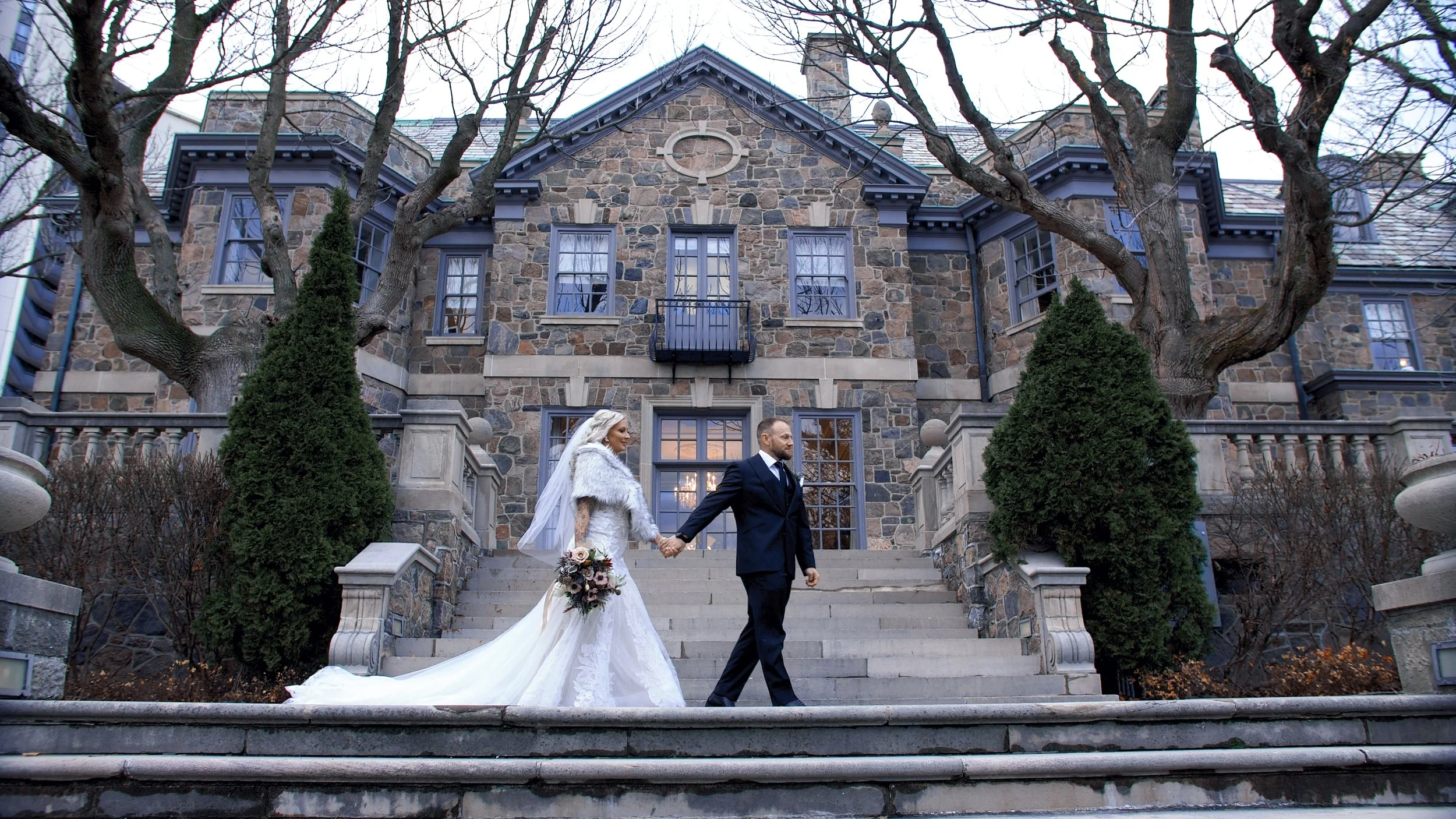 Samantha and Mark's Words of Love at Graydon Hall Manor in Toronto, Ontario